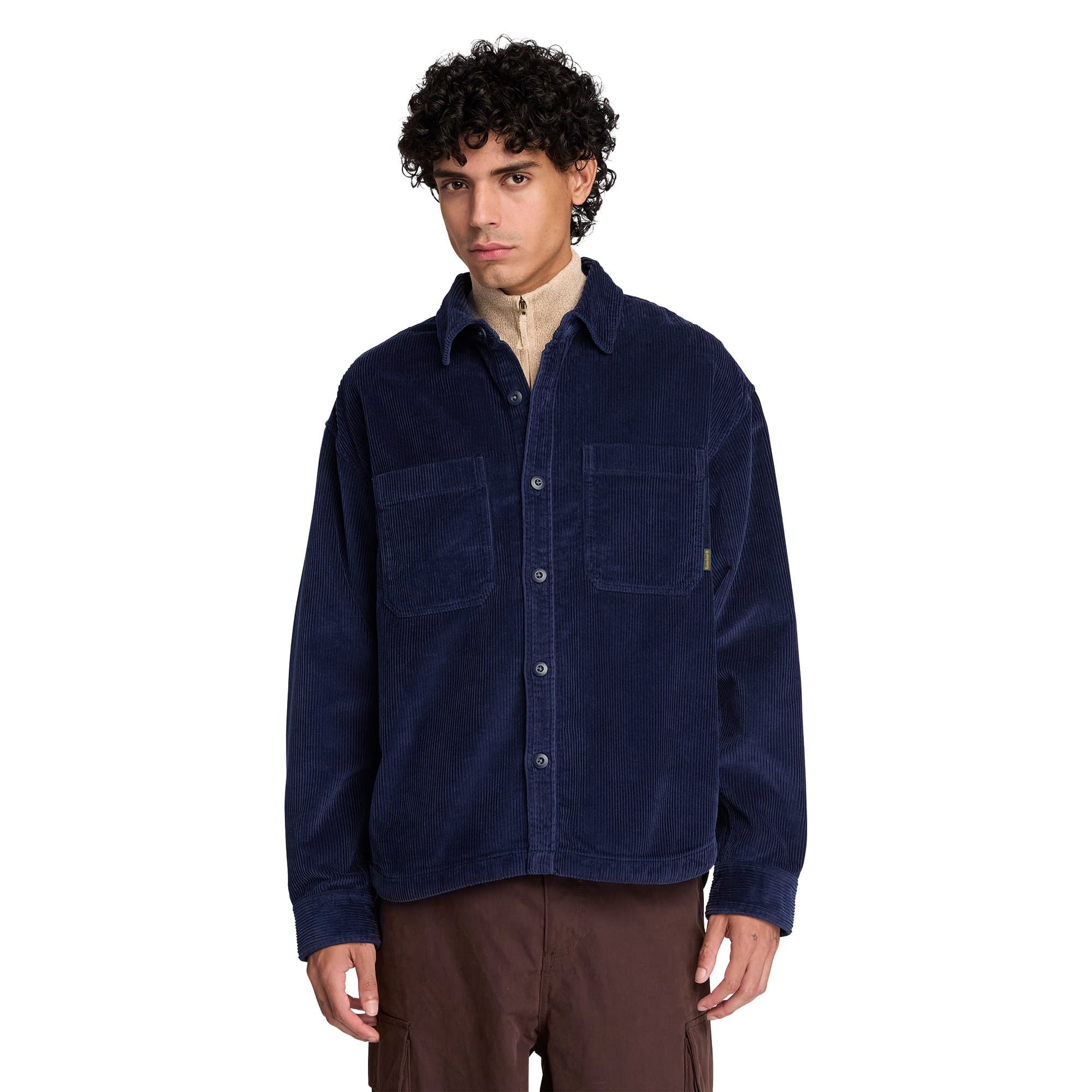 Timberland Timberland Corduroy Overshirt Erkek Ceket Lacivert - 2