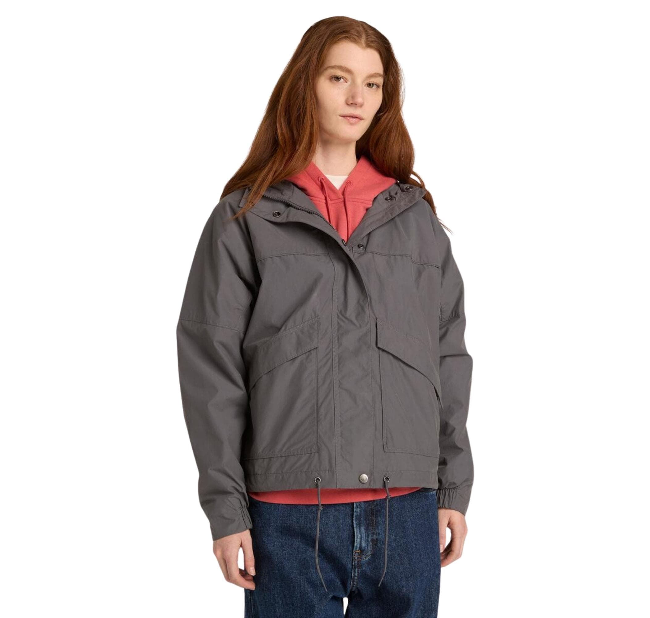 Timberland Timberland Durable Water Repellent Jacket Kadın Ceket Gri - 2