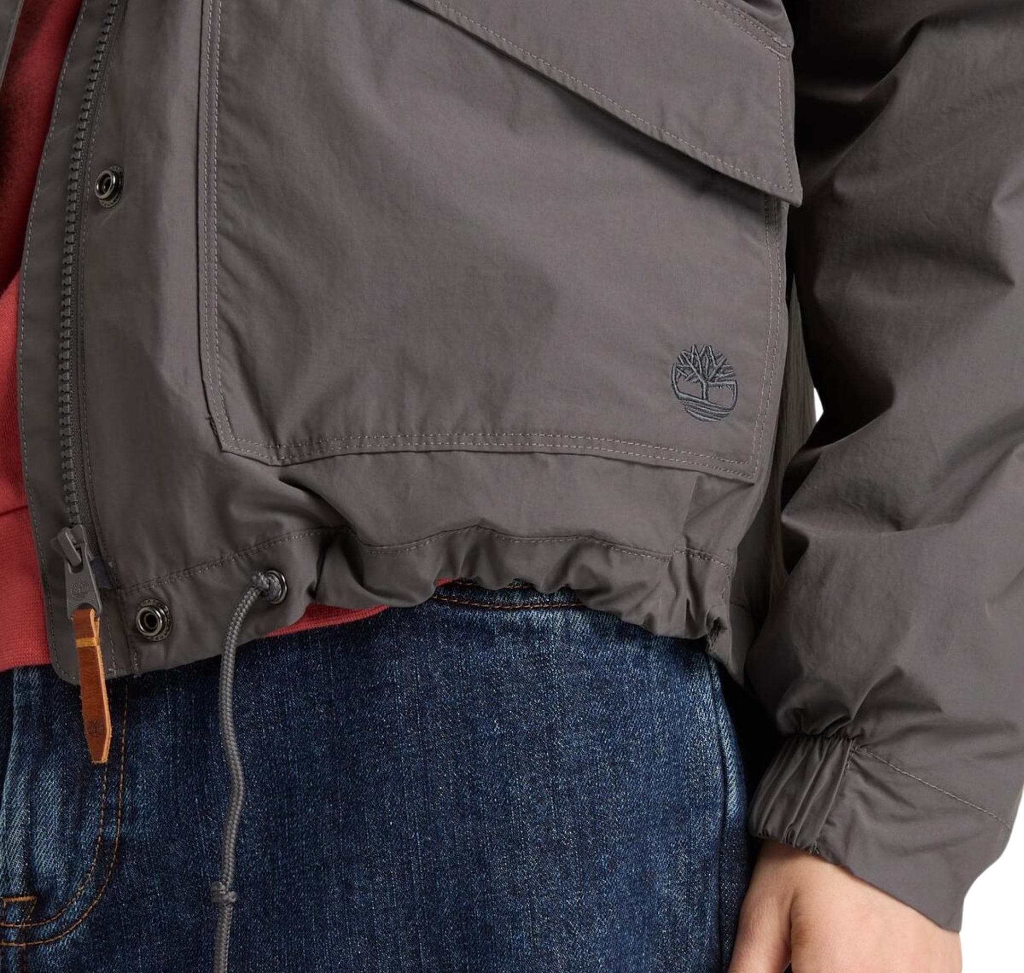 Timberland Timberland Durable Water Repellent Jacket Kadın Ceket Gri - 4