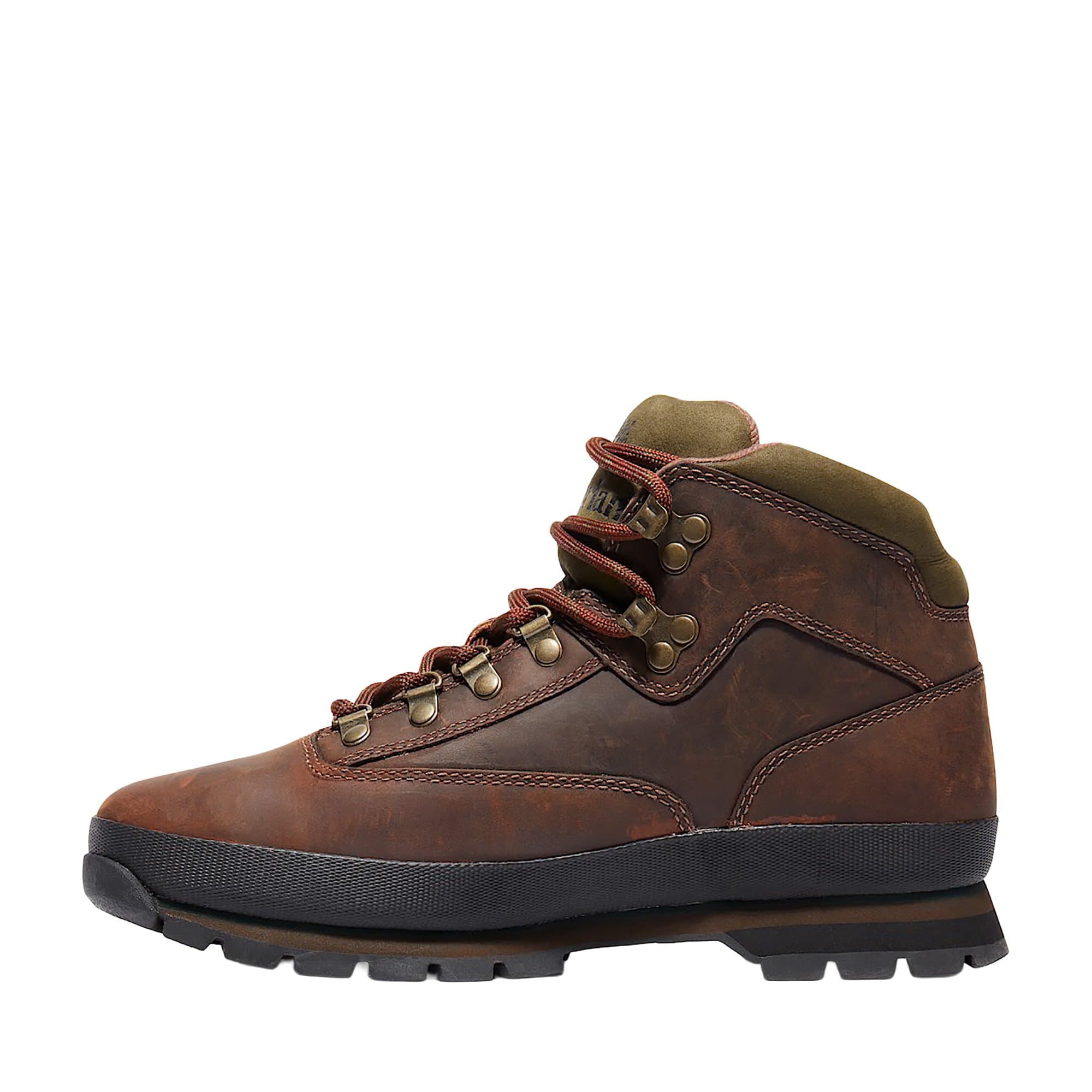 Timberland Timberland Euro Hiker Mıd Lace Up Boot Erkek Kahve - 10