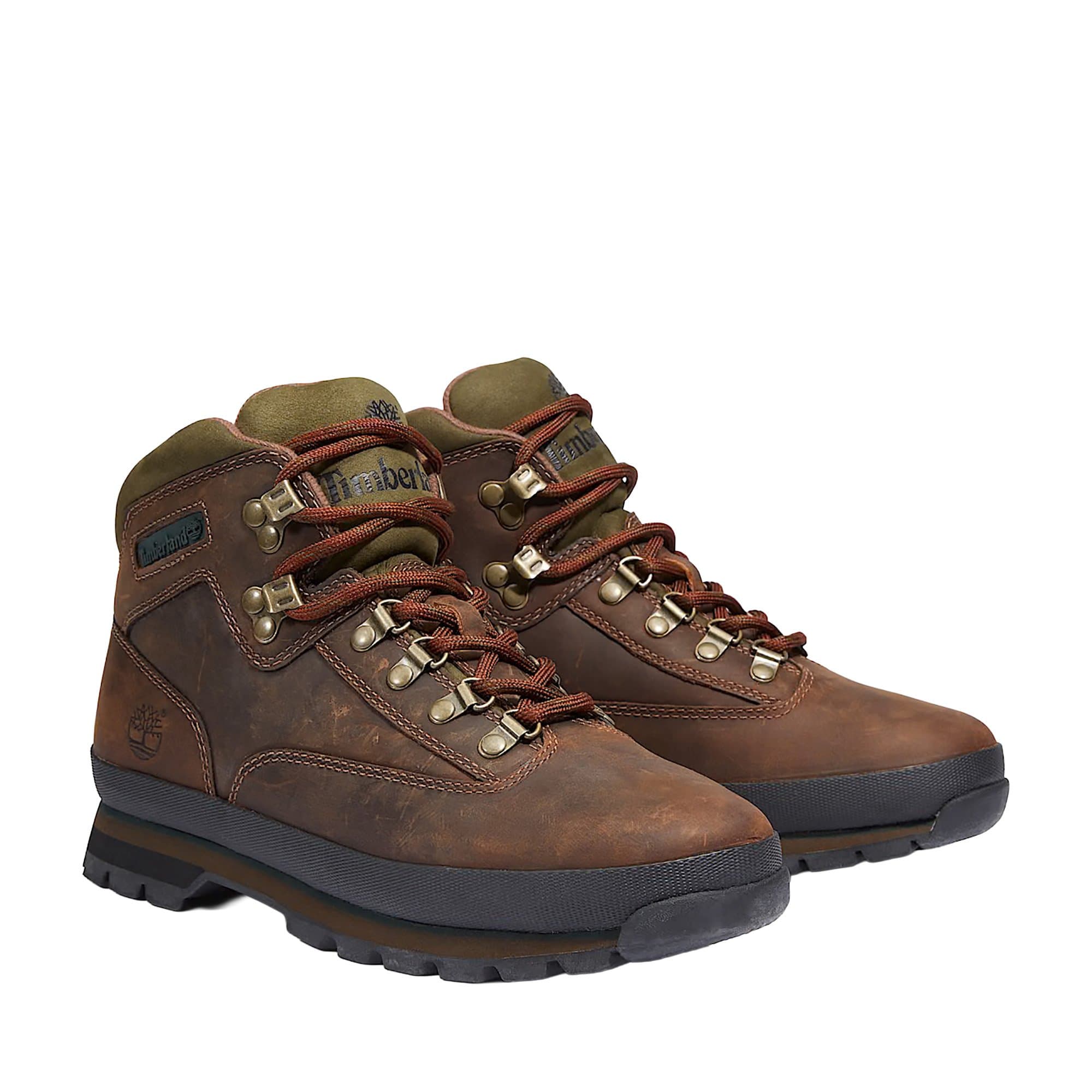 Timberland Timberland Euro Hiker Mıd Lace Up Boot Erkek Kahve - 4