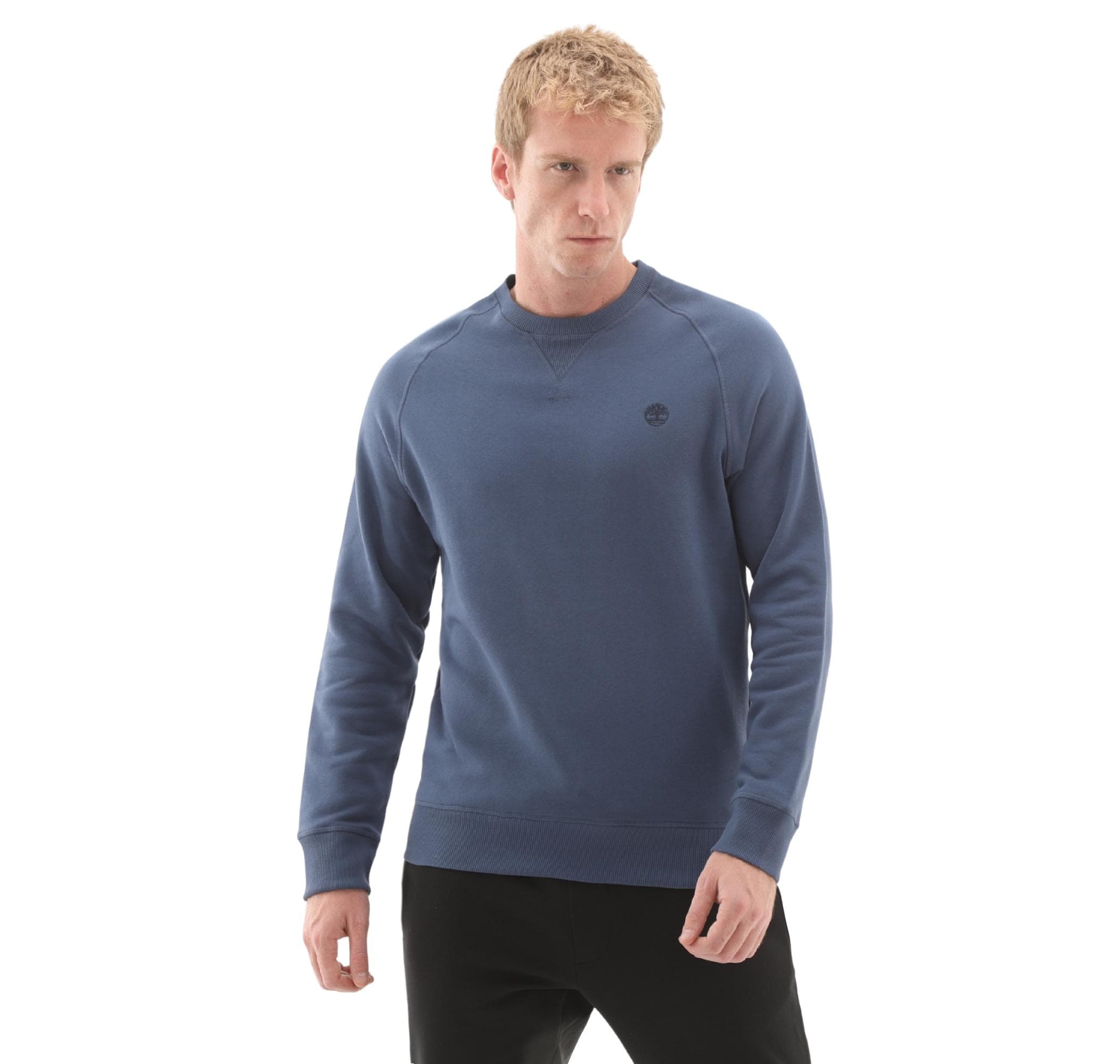 Timberland Timberland Exeter Rıver Brushed Back Crew Sweatshir Erkek Sweatshirt Mavi - 3