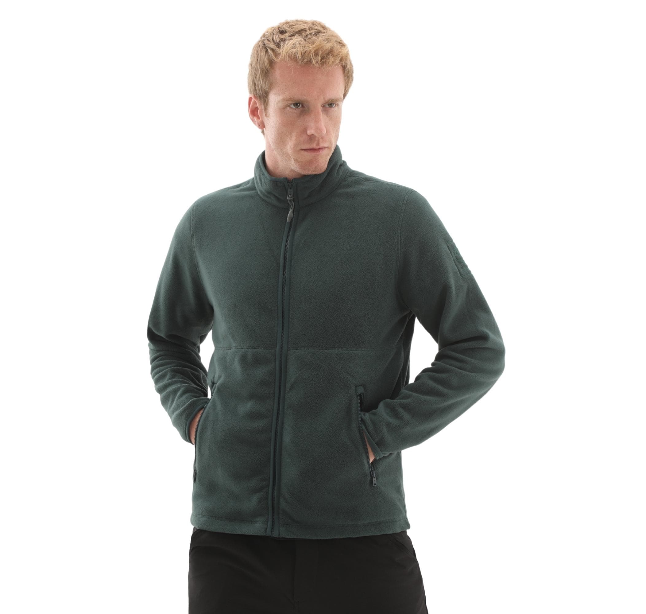 Timberland Timberland Full Zip Polar Fleece Erkek Ceket Yeşil - 3