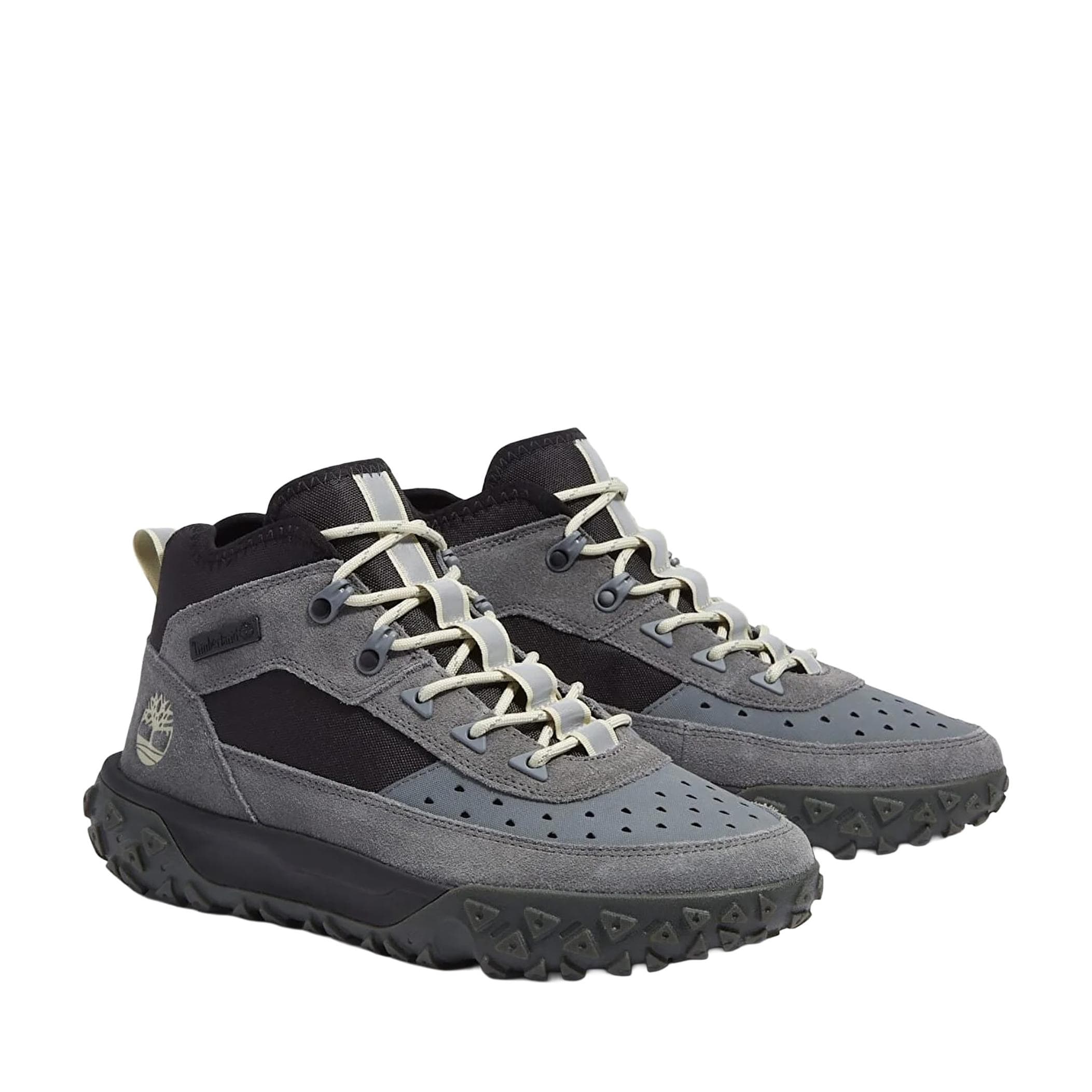 Timberland Timberland Greenstride Motion 6 Mıd Lace Up Sneaker Erkek Bot Ve Çizme Gri - 2