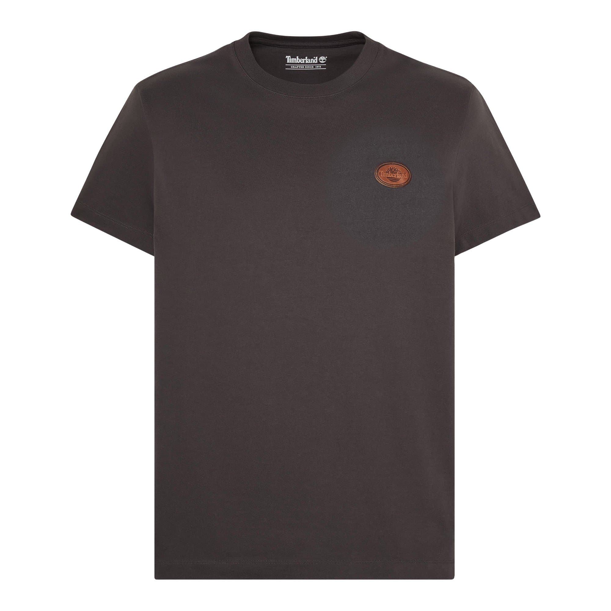 Timberland Timberland Leather Badge Hw Ss Tee Erkek T-Shirt