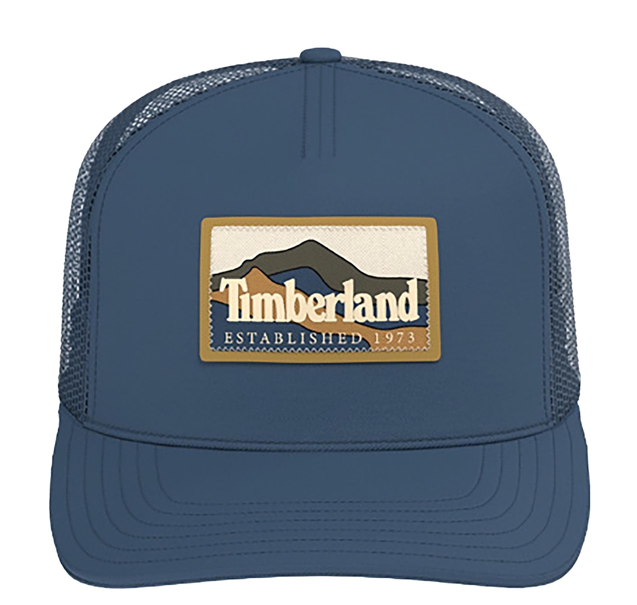 Timberland Timberland Mountain Patch Trucker Erkek Şapka Lacivert