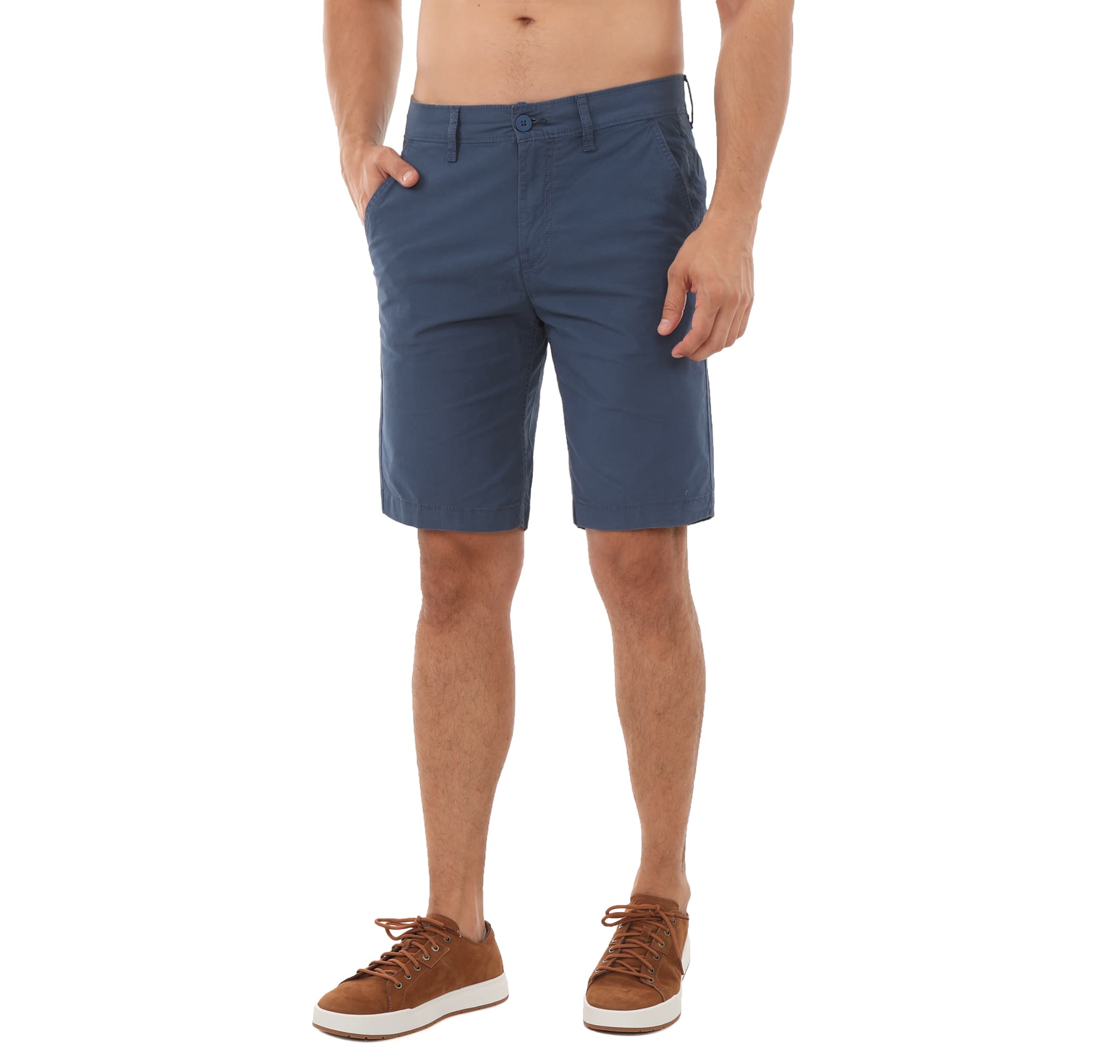 Timberland Timberland Poplin Chino Short Erkek Şort Ve Kapri Lacivert