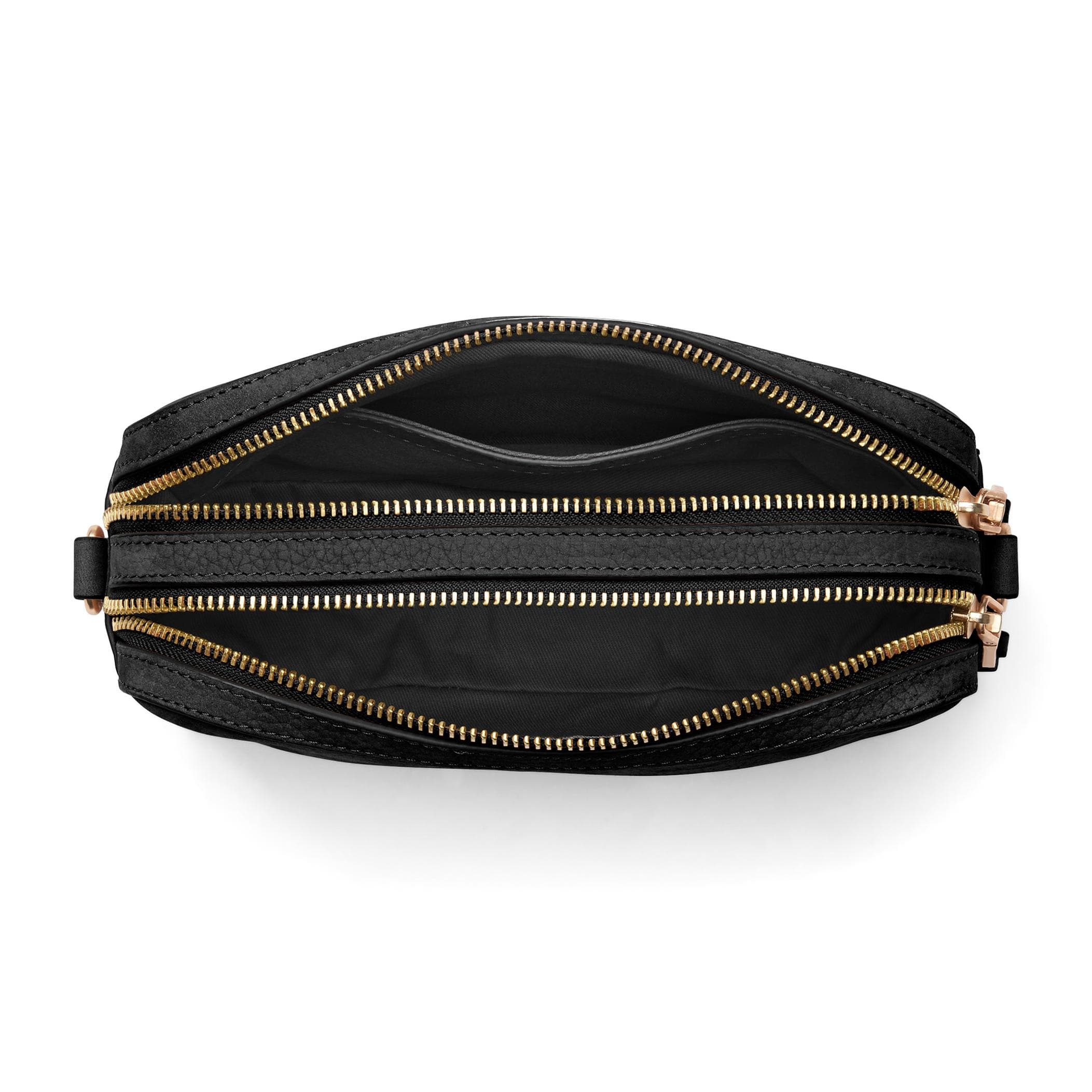 Timberland Timberland Soft Leather Camera Bag Siyah - 2