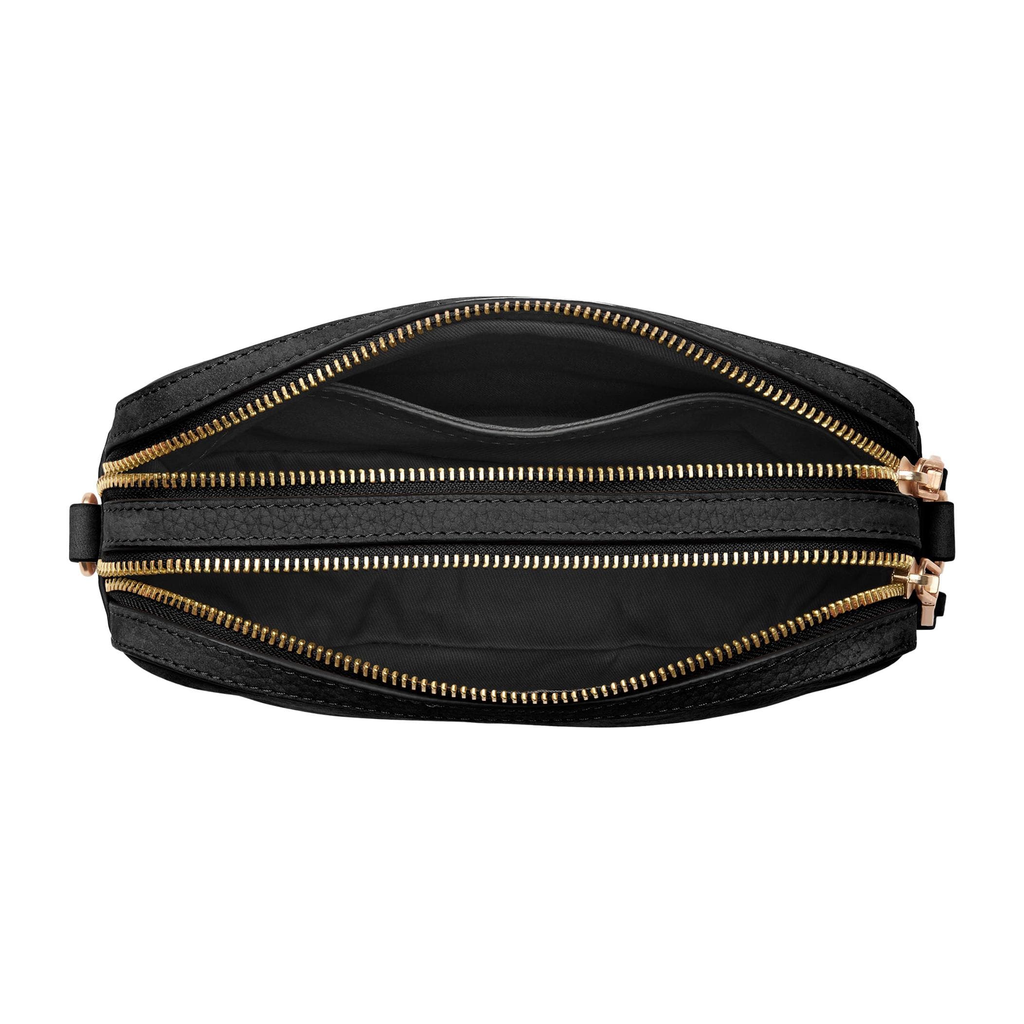 Timberland Timberland Soft Leather Camera Bag Siyah - 5