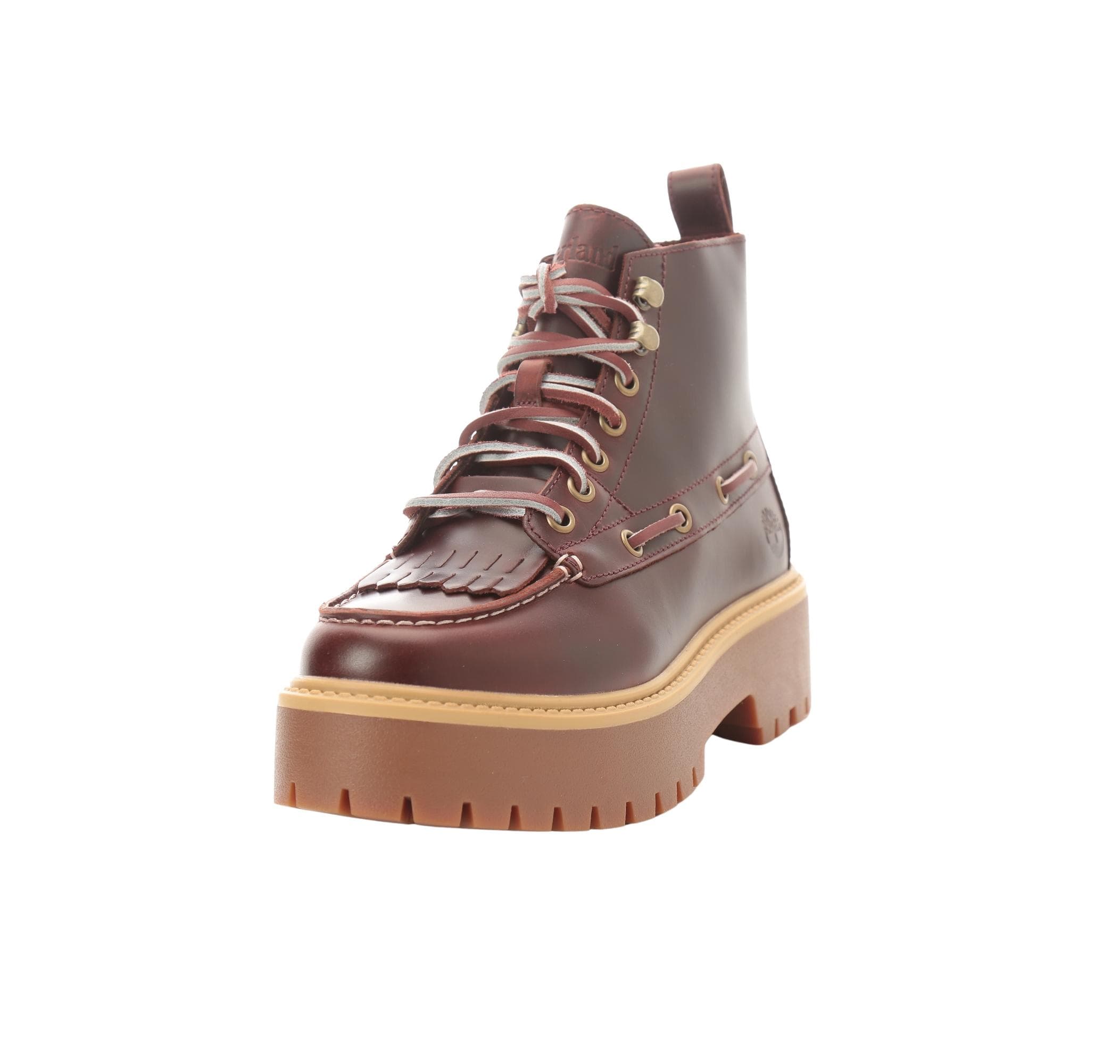 Timberland Timberland Stone Street Mıd Lace Up Boot Kadın Bot Ve Çizme Kahve - 3