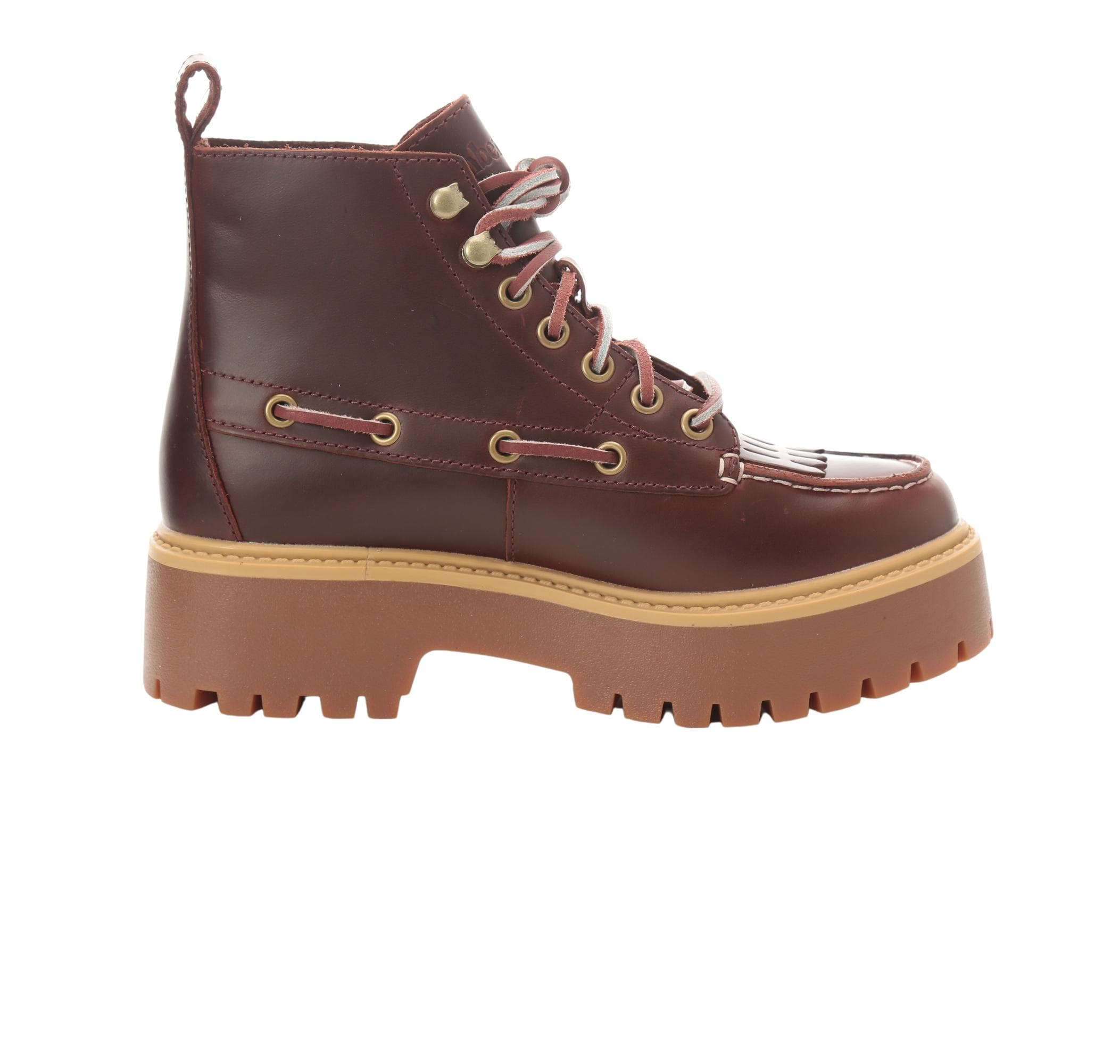 Timberland Timberland Stone Street Mıd Lace Up Boot Kadın Bot Ve Çizme Kahve - 4