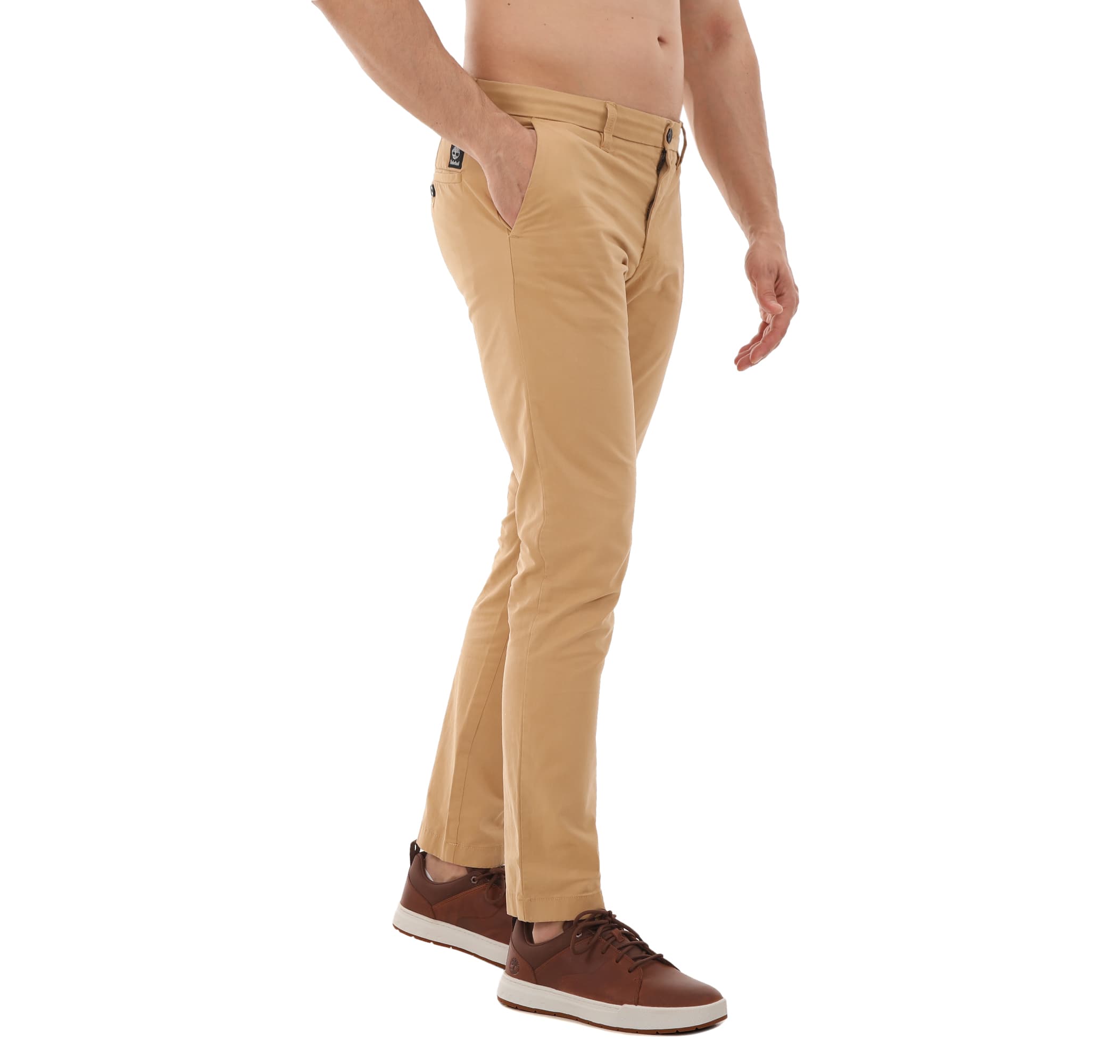 Timberland Timberland Twill Chino Pant (Slim) Erkek Pantolon Bronz - 2
