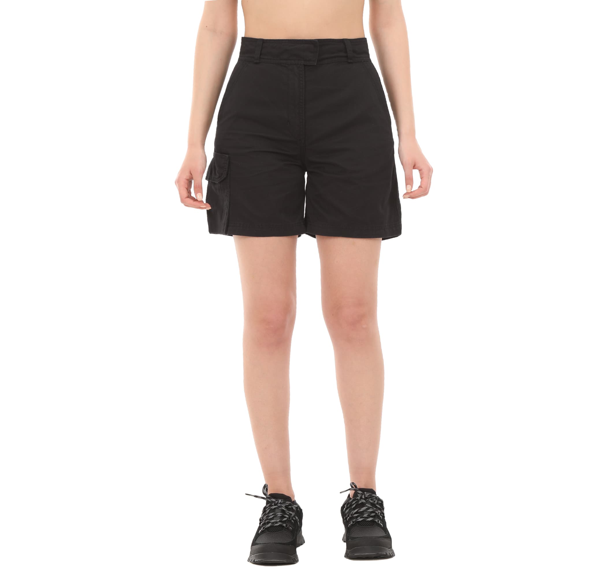 Timberland Timberland Utılıty Cargo Shorts Kadın Şort Ve Kapri Siyah