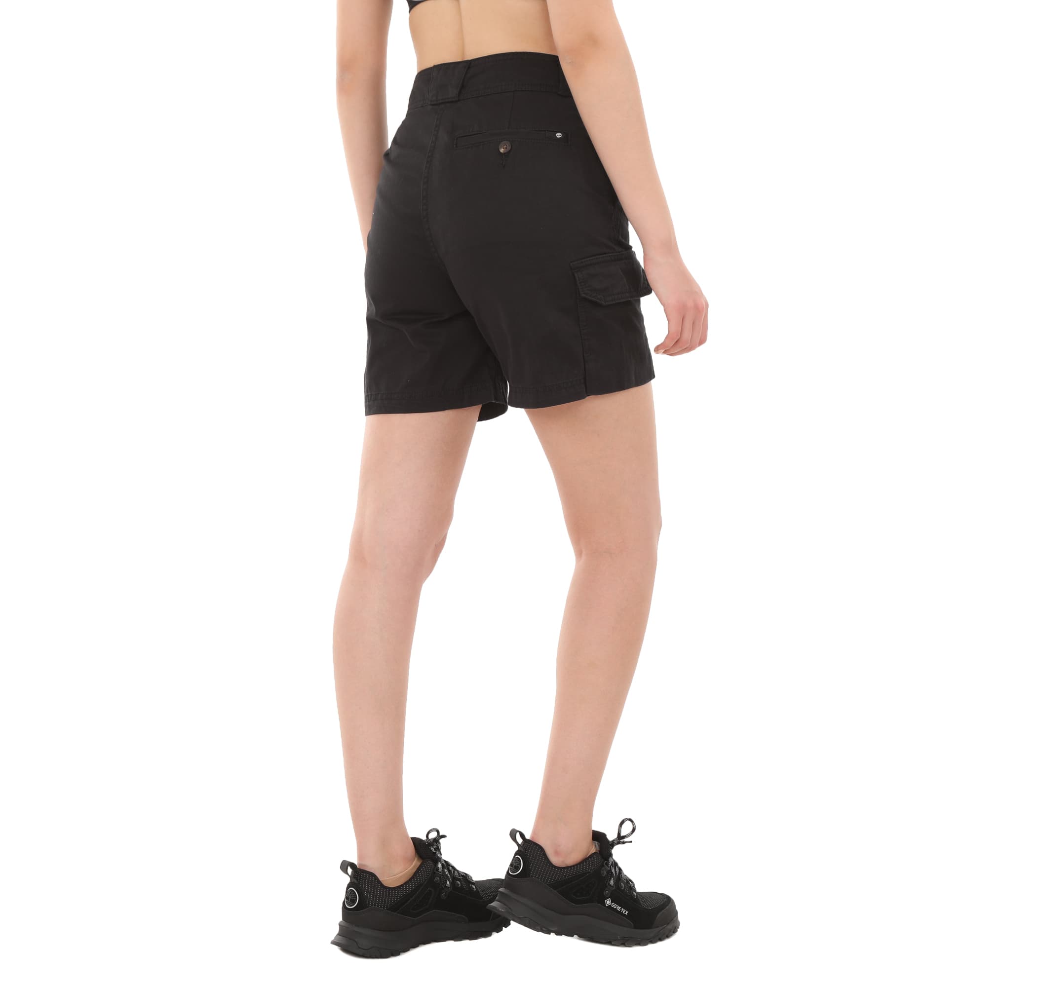 Timberland Timberland Utılıty Cargo Shorts Kadın Şort Ve Kapri Siyah - 4