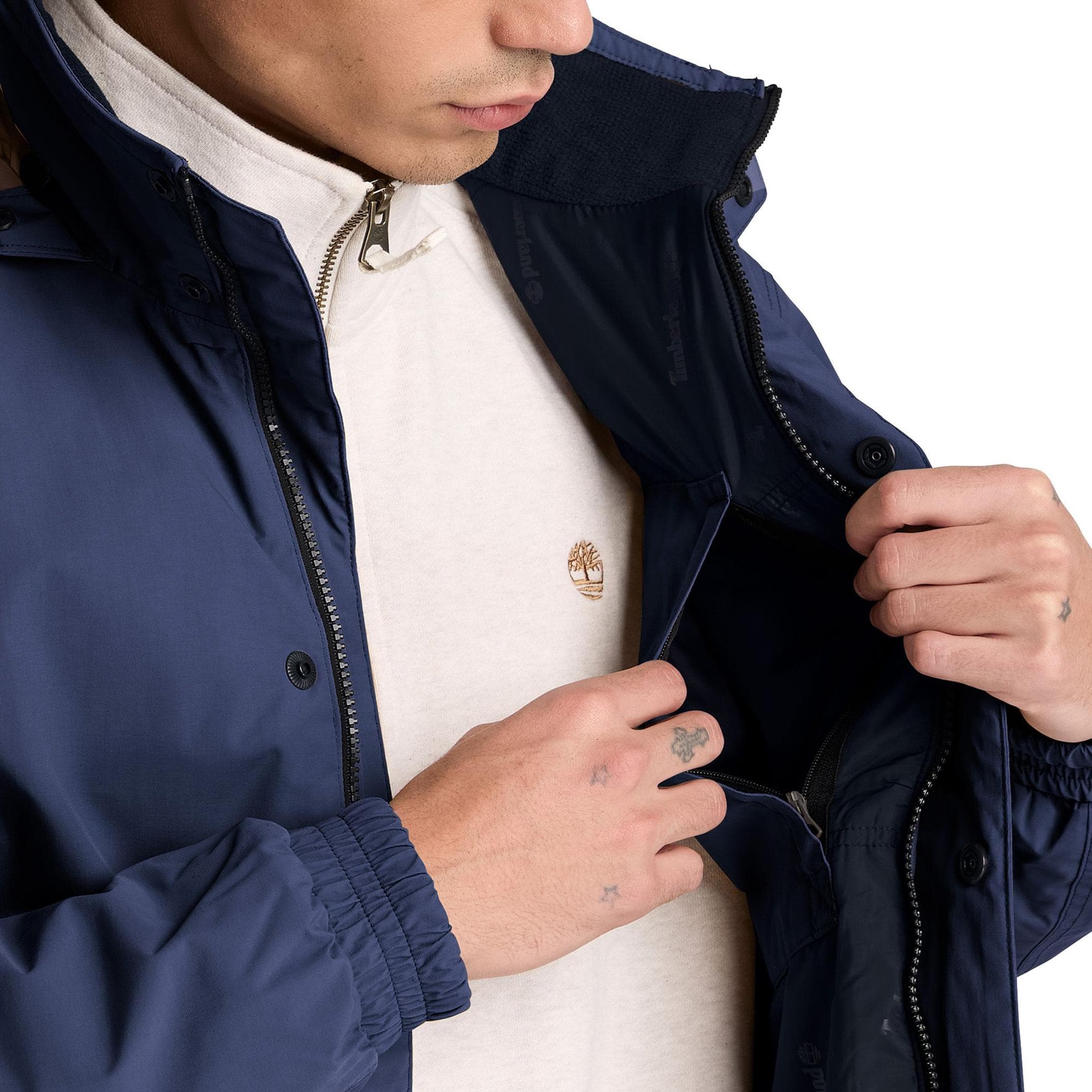 Timberland Timberland Weather Bomber Waterproof Insulated Bomb Erkek Ceket Lacivert - 3