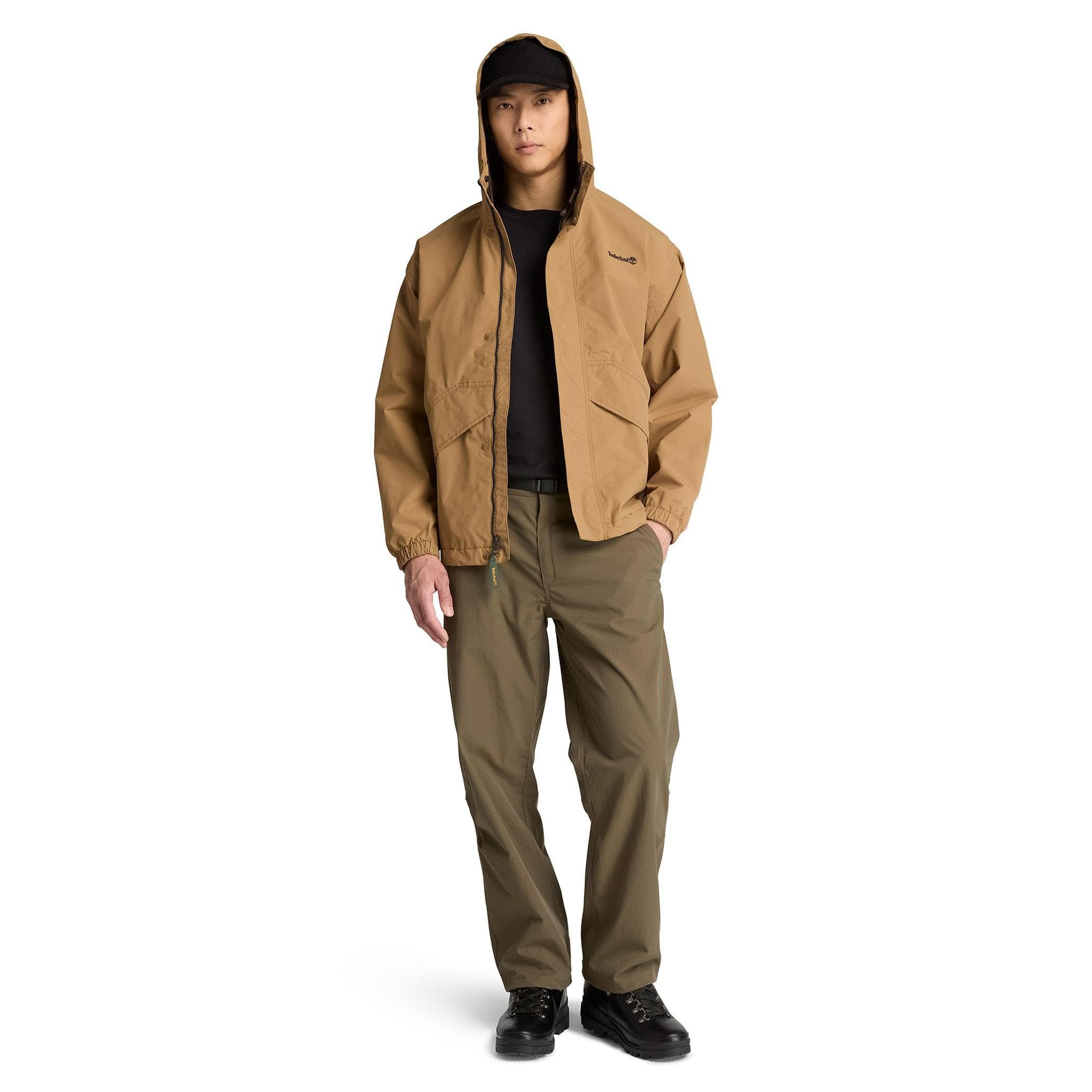Timberland Timberland Weatherlıne Waterproof Shell Jacket Erkek Ceket Kahve - 5