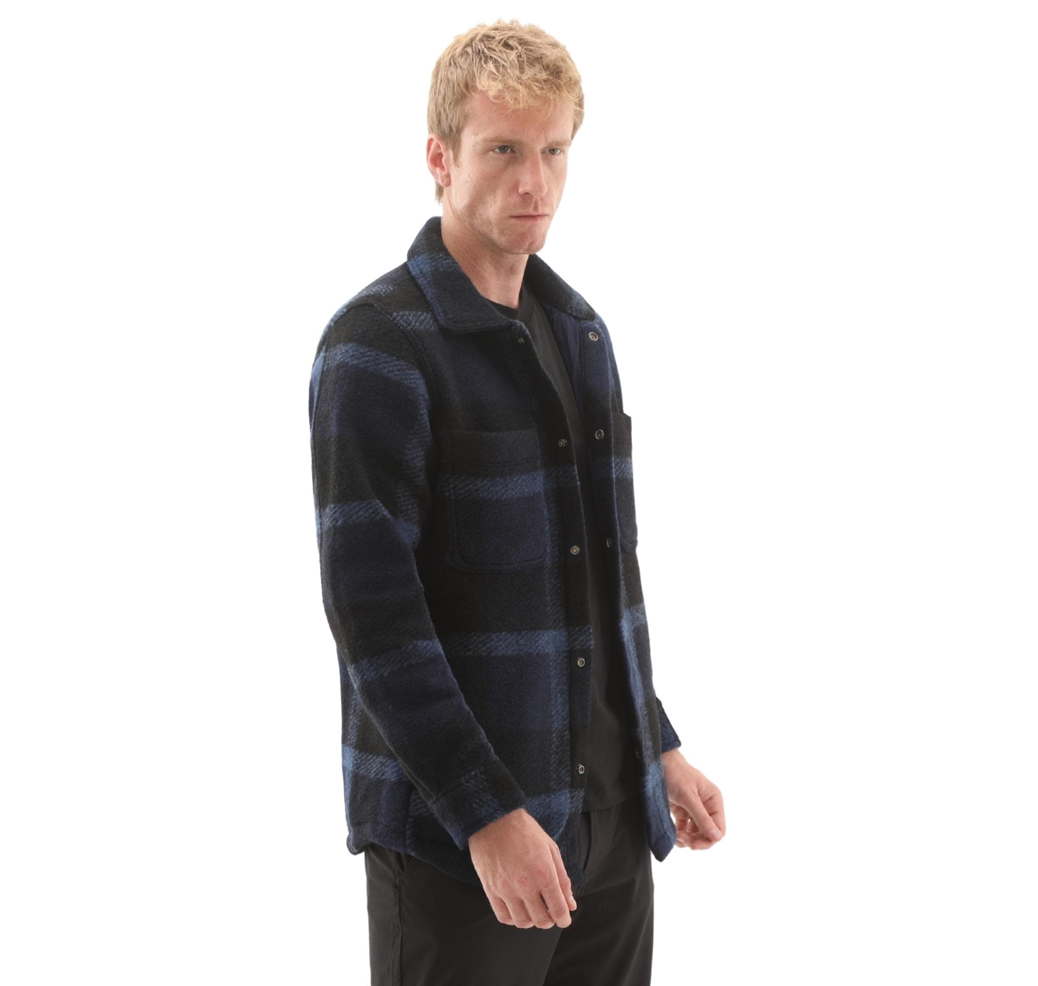 Timberland Timberland Wool Blend Shacket Erkek Ceket Lacivert - 3