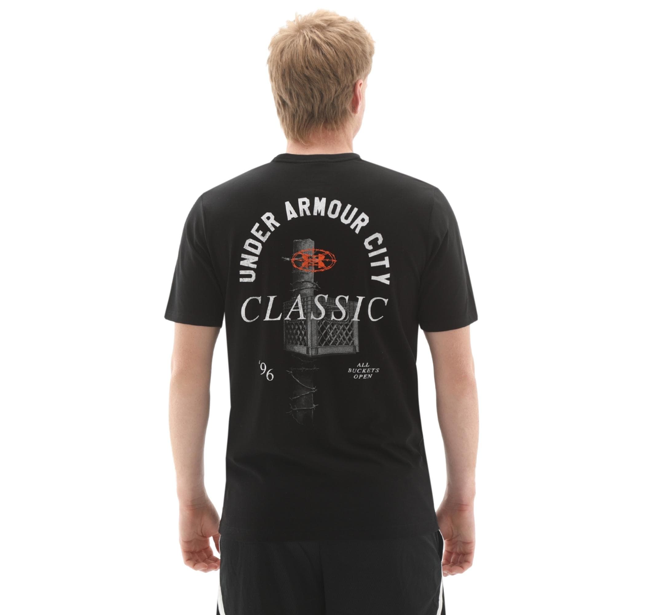 Under Armour Under Armour Ua M 60-40S Cıty Classıc Ss Erkek T-Shirt Siyah - 4