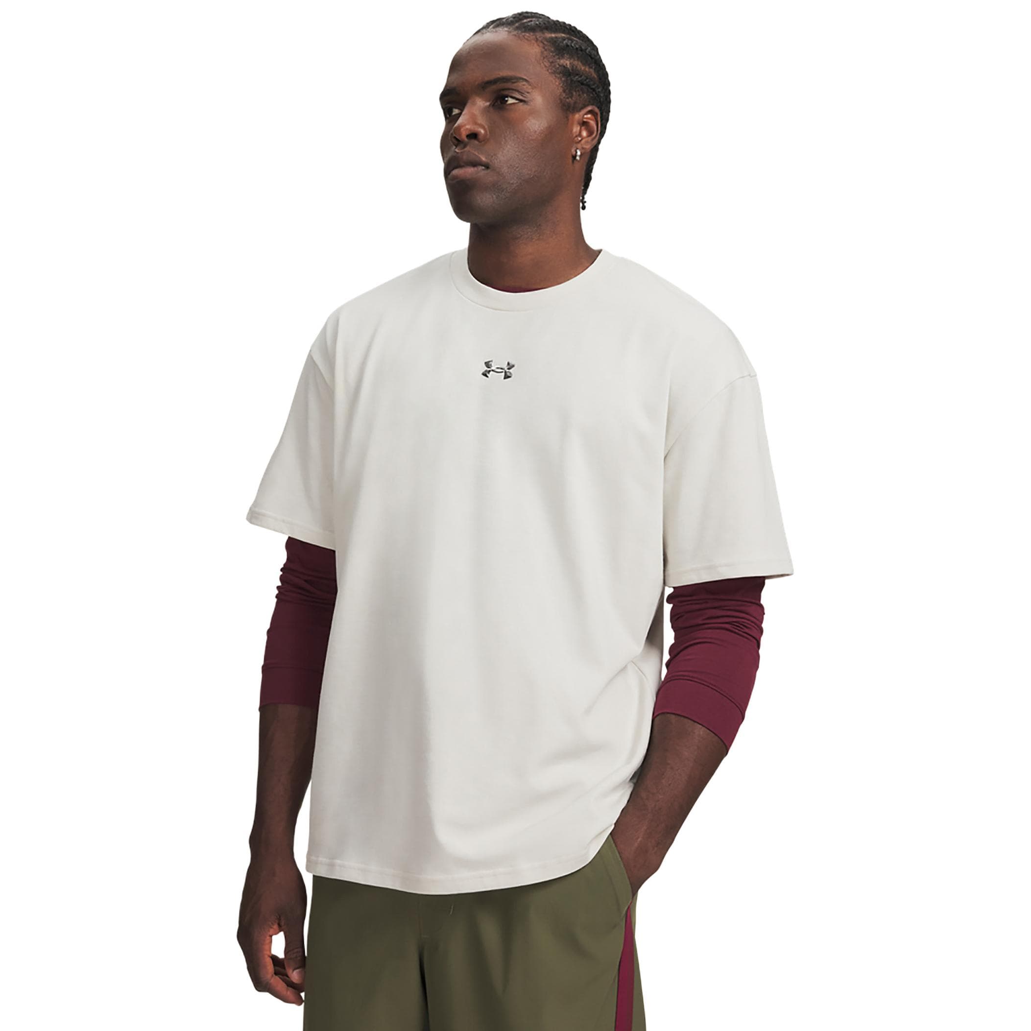 Under Armour Under Armour Ua M Hwt Metal Logo Ss Erkek T-Shirt