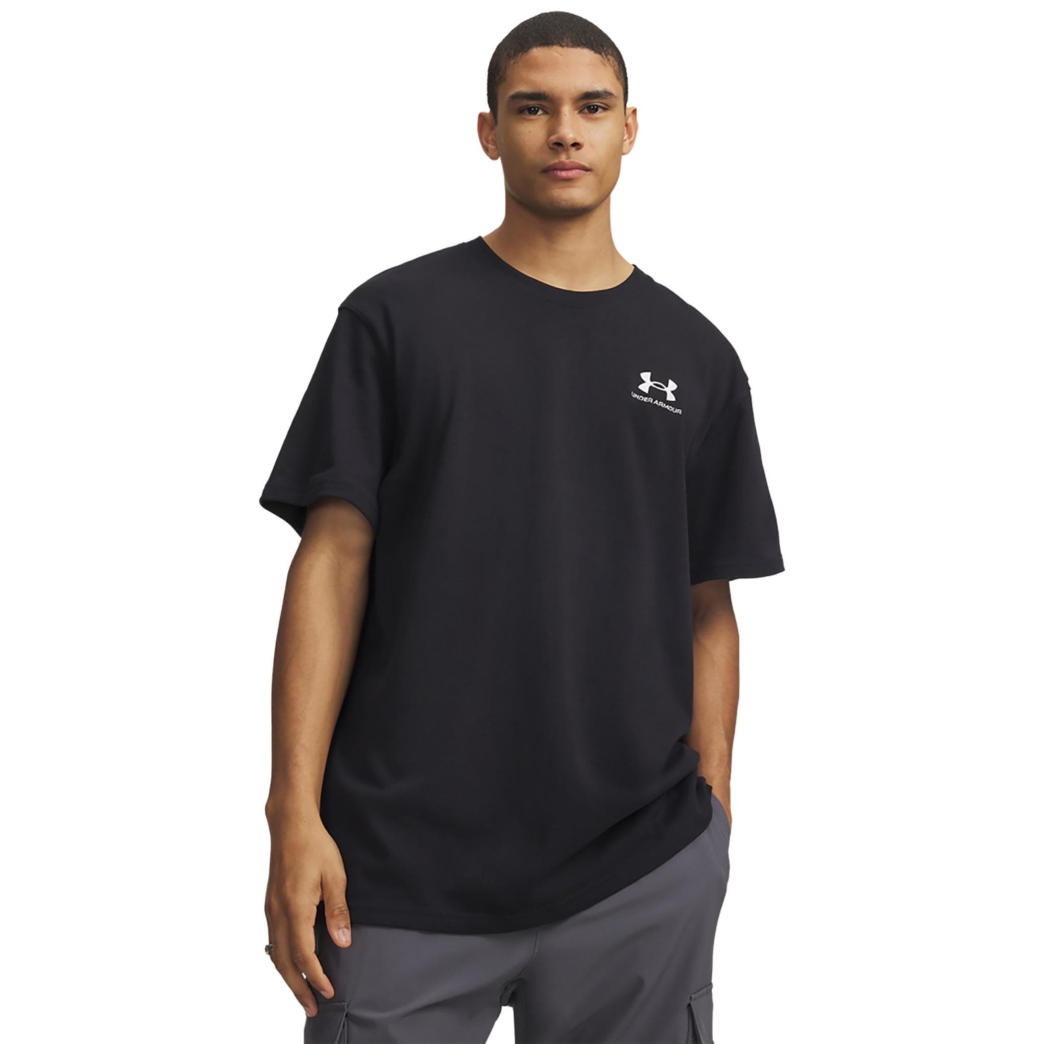 Under Armour Under Armour Ua M Logo Emb Heavyweıght Ss Erkek T-Shirt Siyah
