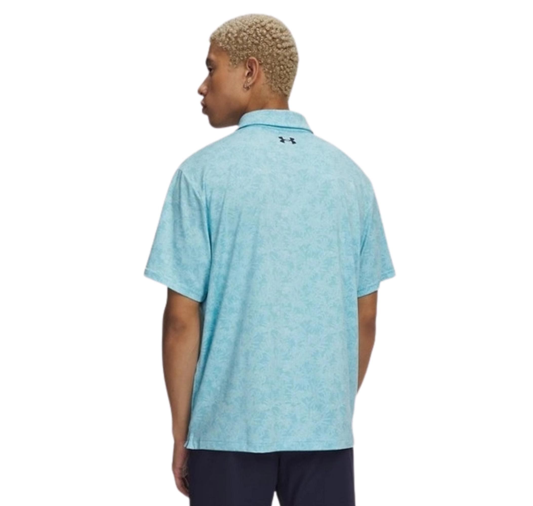 Under Armour Under Armour Ua Playoff 3.0 Printed Polo Erkek T-Shirt Mavi - 2