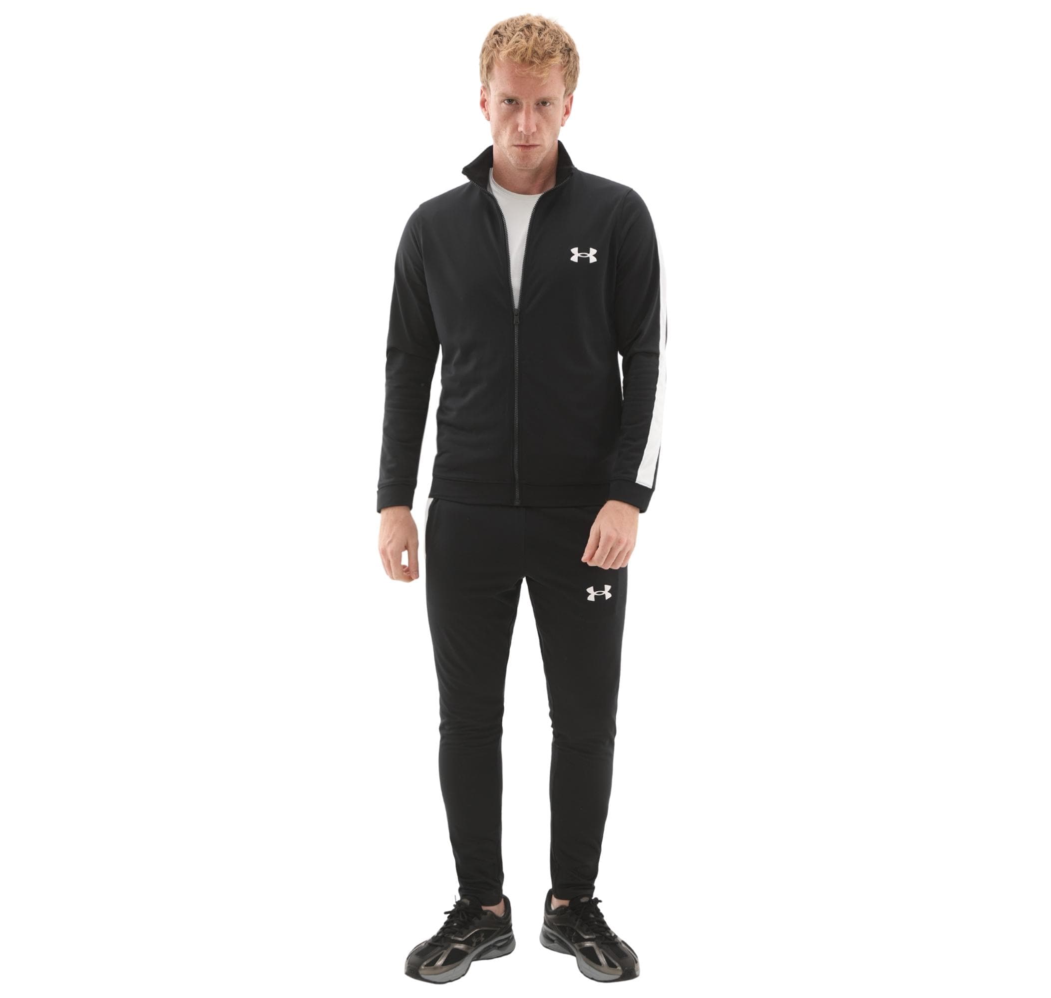 Under Armour Under Armour Ua Rival Knit Track Suit Erkek Eşofman Takımı Siyah