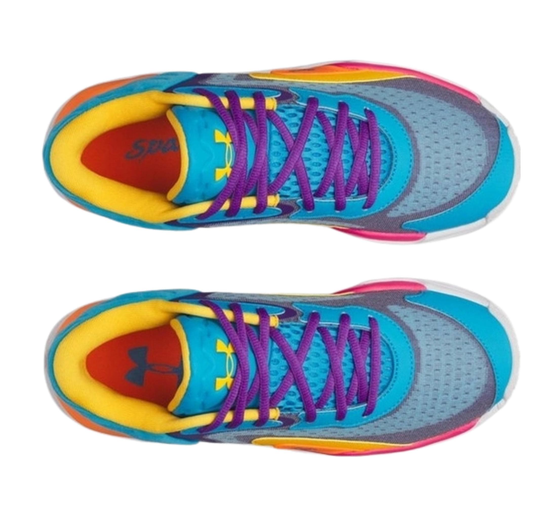 Under Armour Under Armour Ua Spawn 7 Mid Erkek Spor Ayakkabı Mavi - 4