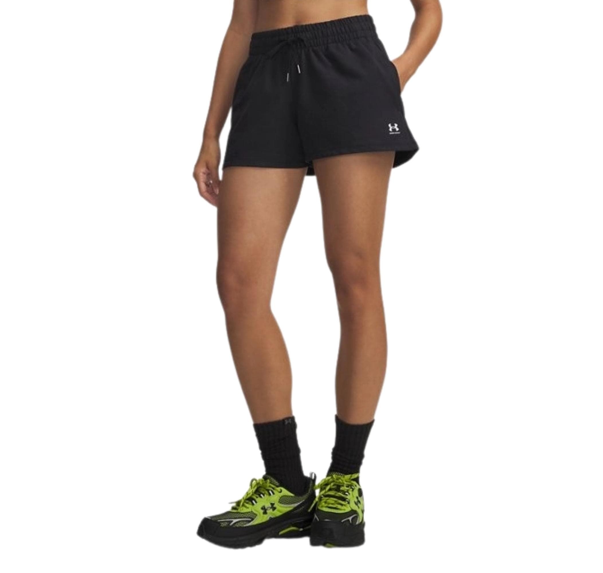 Under Armour Under Armour Ua Sport Terry Short Kadın Şort Ve Kapri Siyah