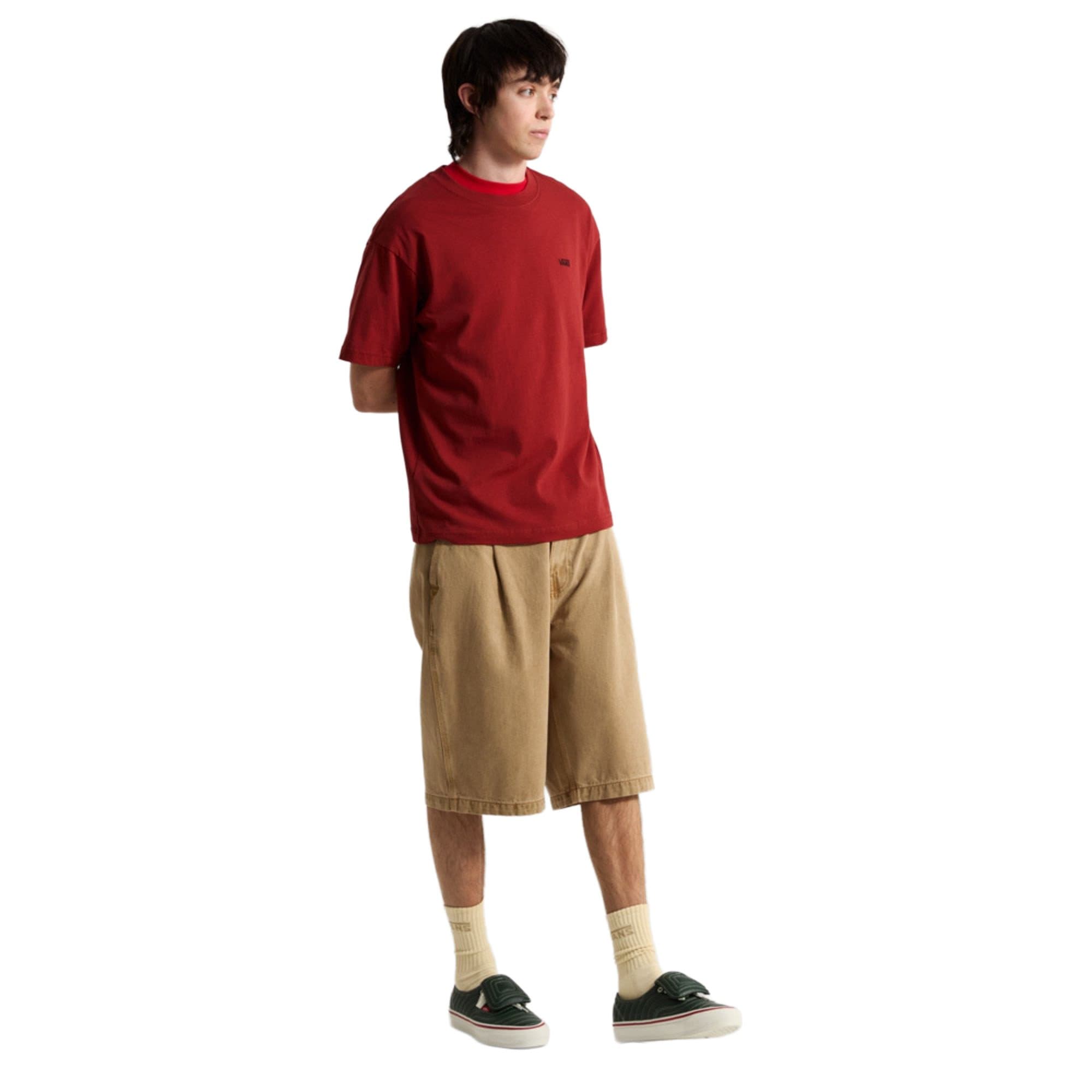 Vans Vans Left Chest Iı Loose Ss Tee Erkek T-Shirt Kırmızı - 2
