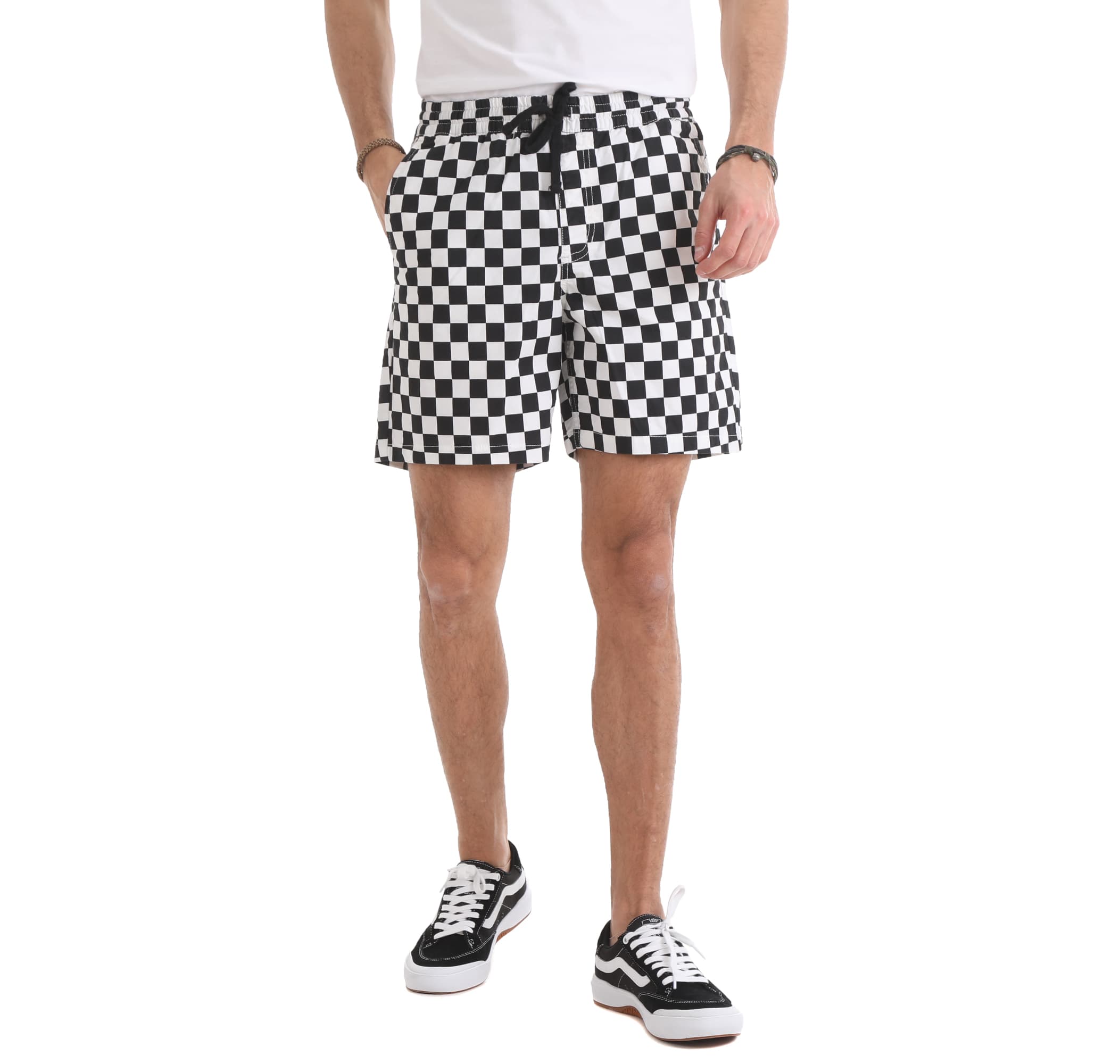 Vans Vans Mn Range Relaxed Elastıc Short Erkek Şort Ve Kapri Beyaz