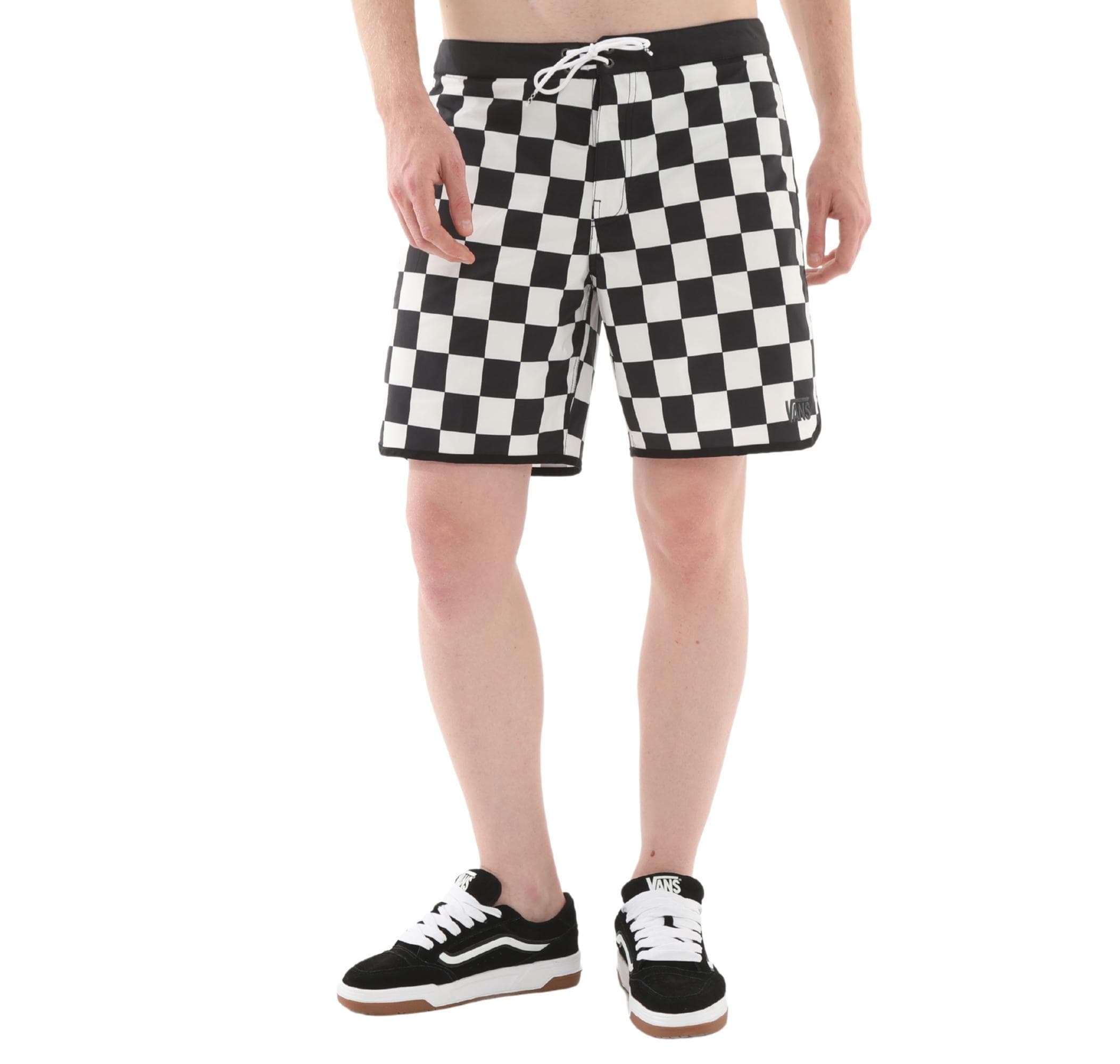 Vans Vans Mte Everride Scalloped Aop Boardshort Erkek Mayo Beyaz