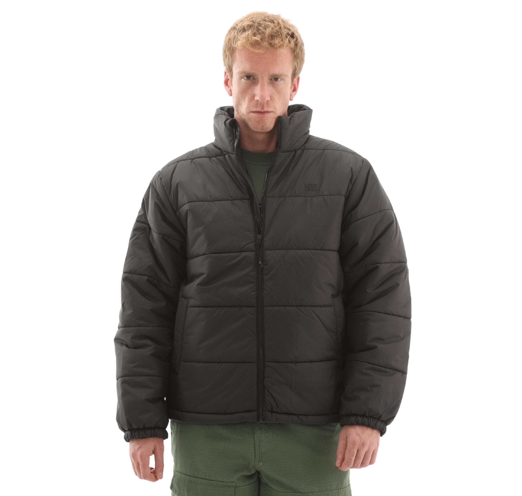Vans Vans Mte Hillgate No Hood Puffer Erkek Mont Siyah