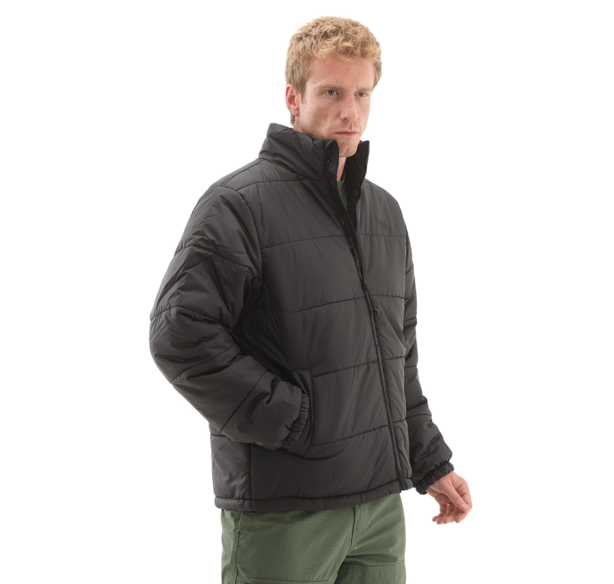 Vans Vans Mte Hillgate No Hood Puffer Erkek Mont Siyah - 2