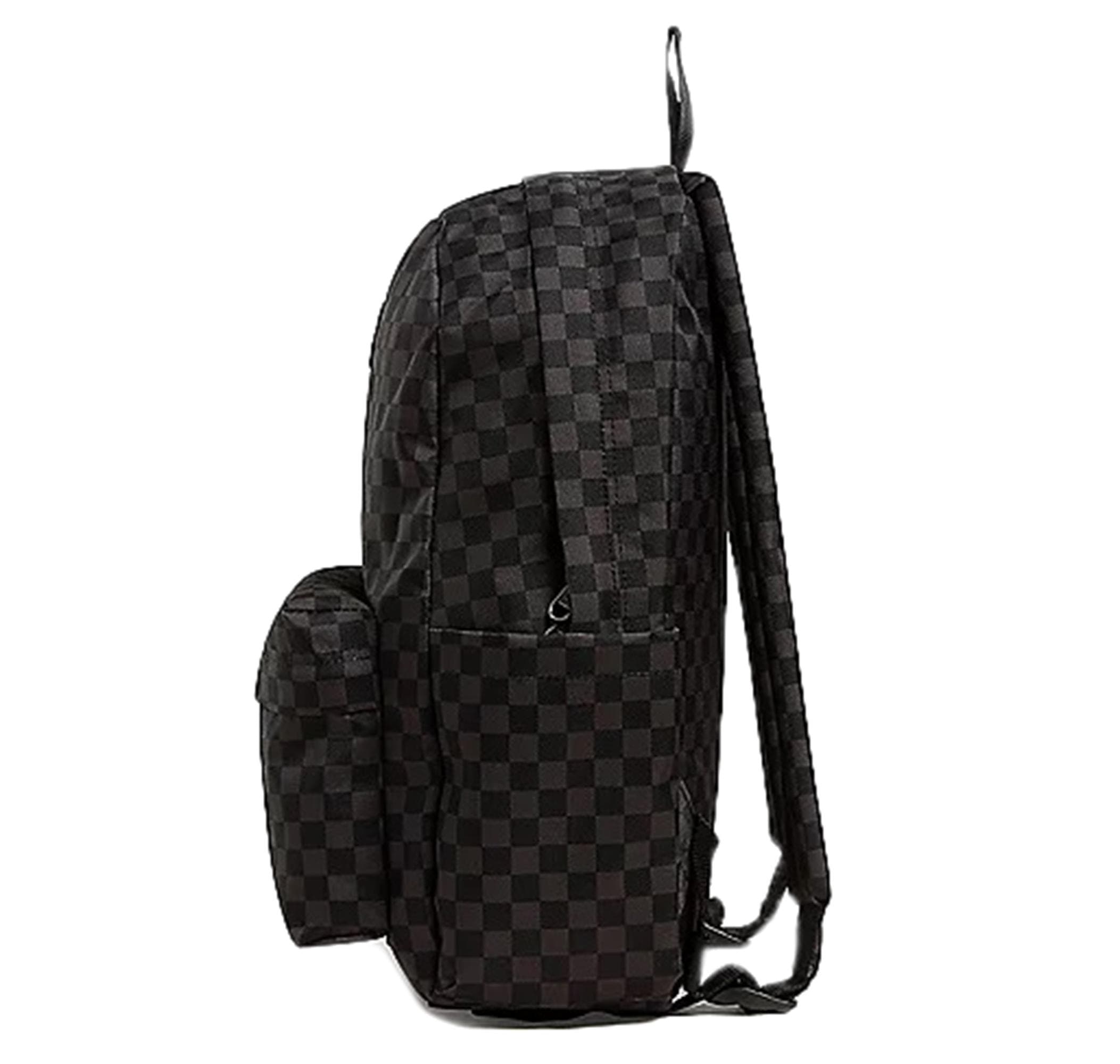 Vans Vans Old Skool Grom Check Backpack Çocuk Sırt Çantası Siyah - 2