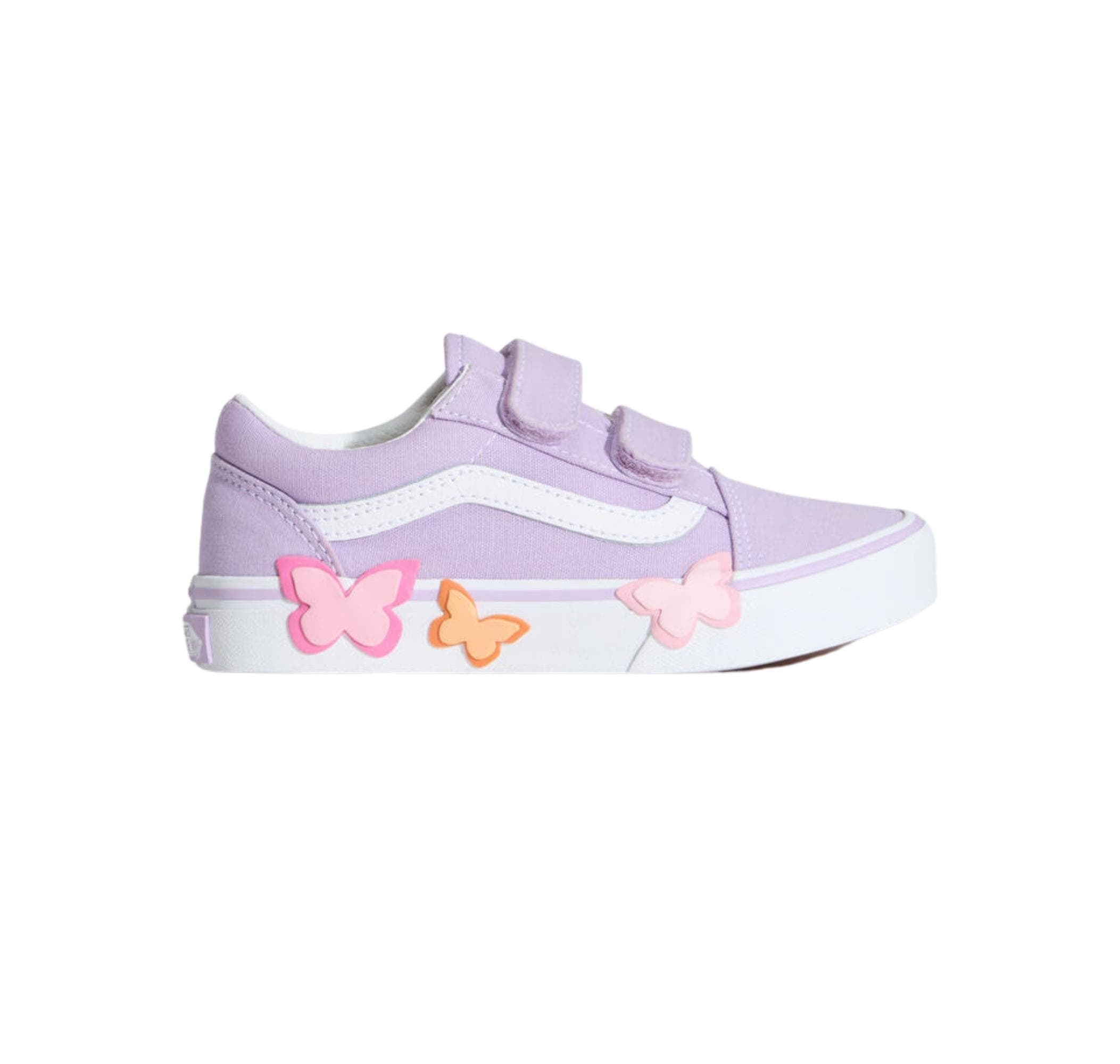 Vans Vans Old Skool V Butterfly Çocuk Spor Ayakkabı Mor