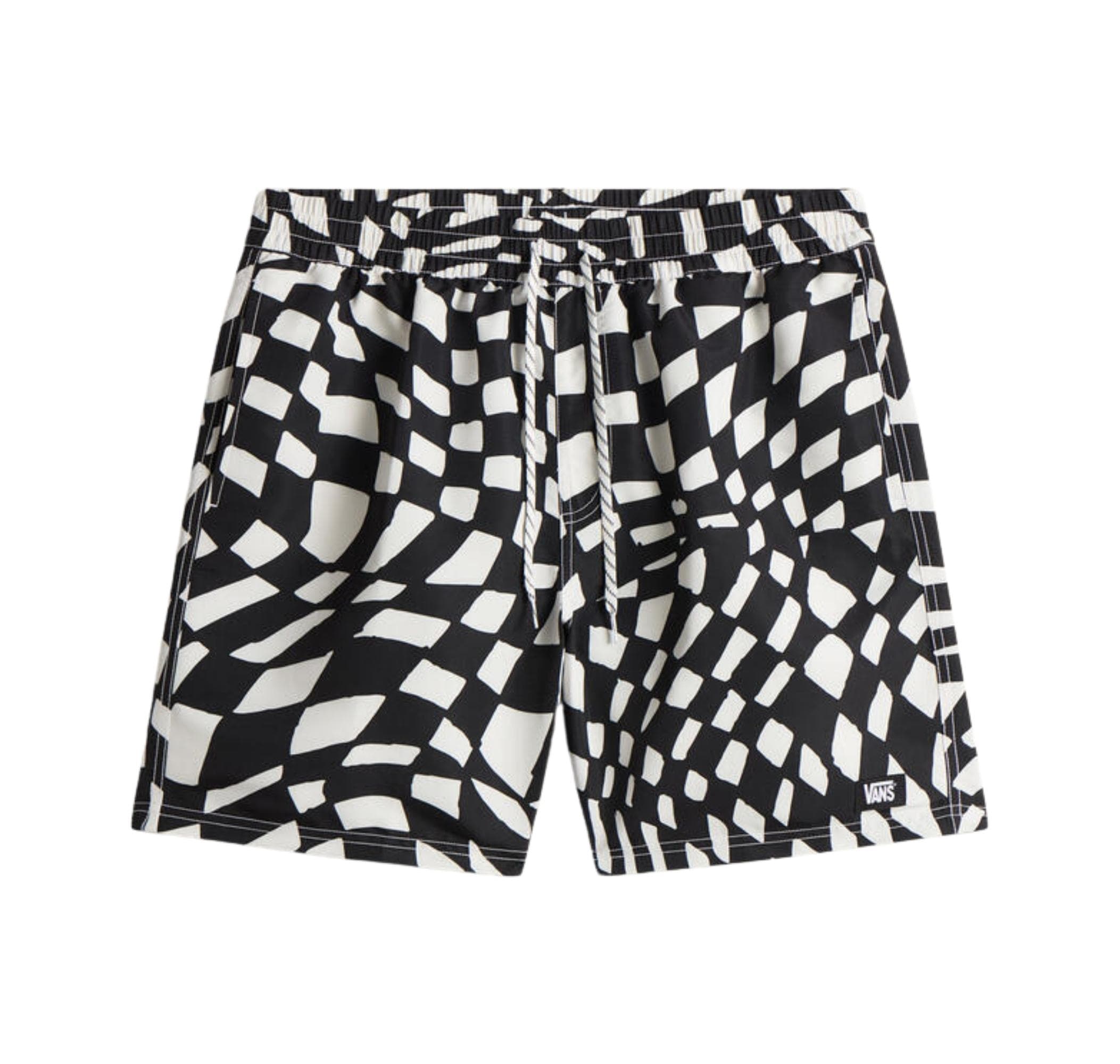 Vans Vans Primary Iı Elastic Printed Boardshort Erkek Mayo Siyah