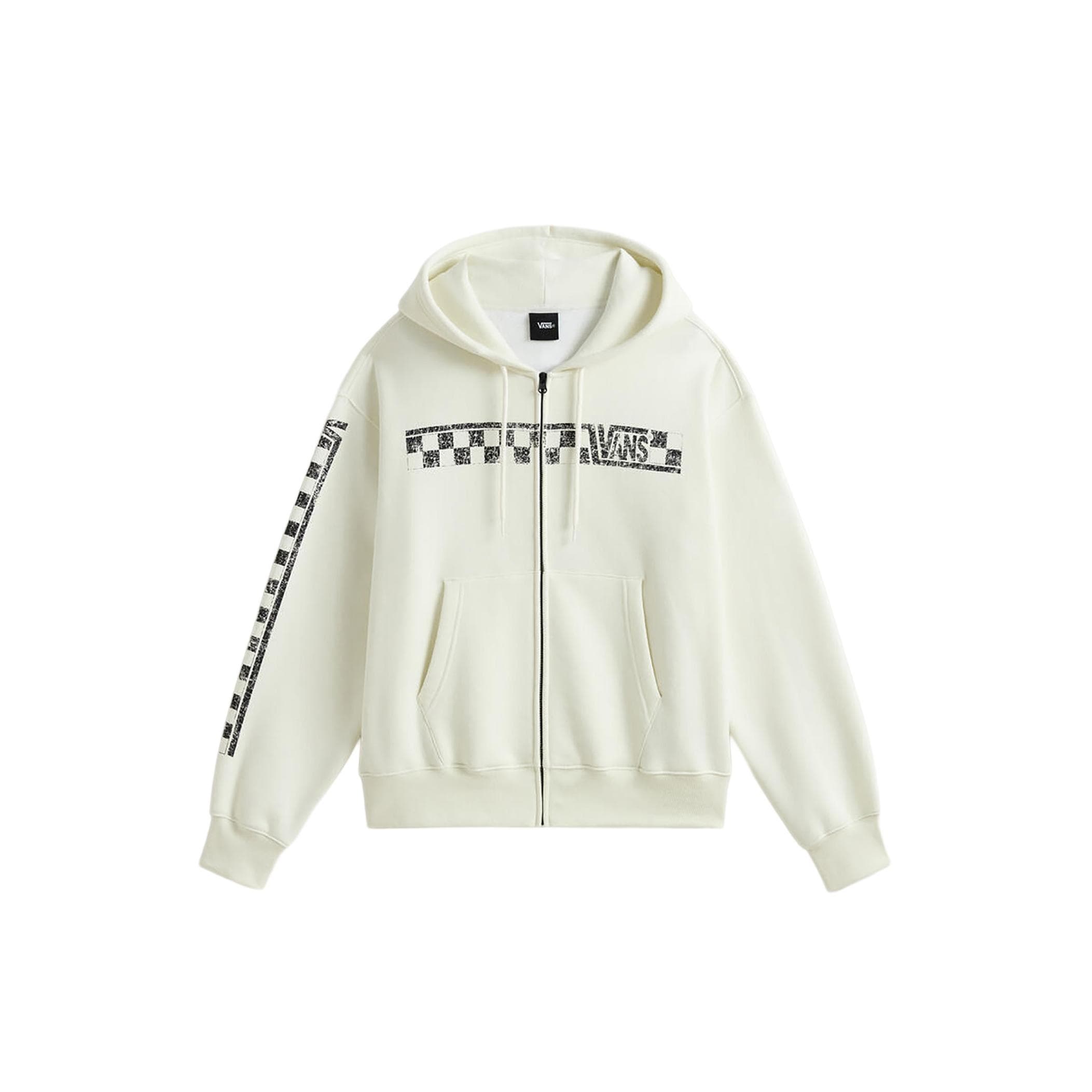 Vans Vans Vans Racing Full Zip Erkek Ceket Beyaz - 2