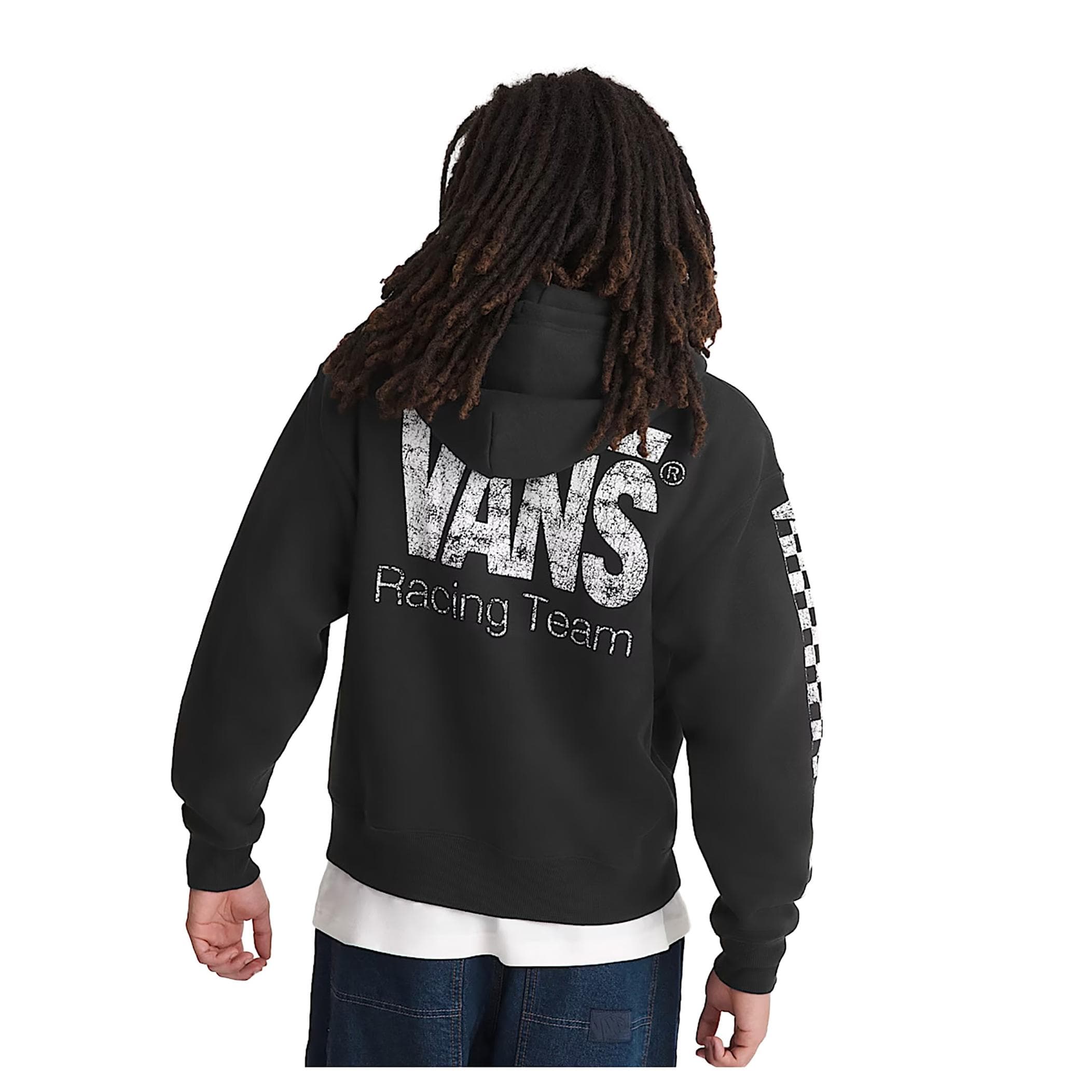 Vans Vans Vans Racing Full Zip Erkek Ceket Siyah - 2