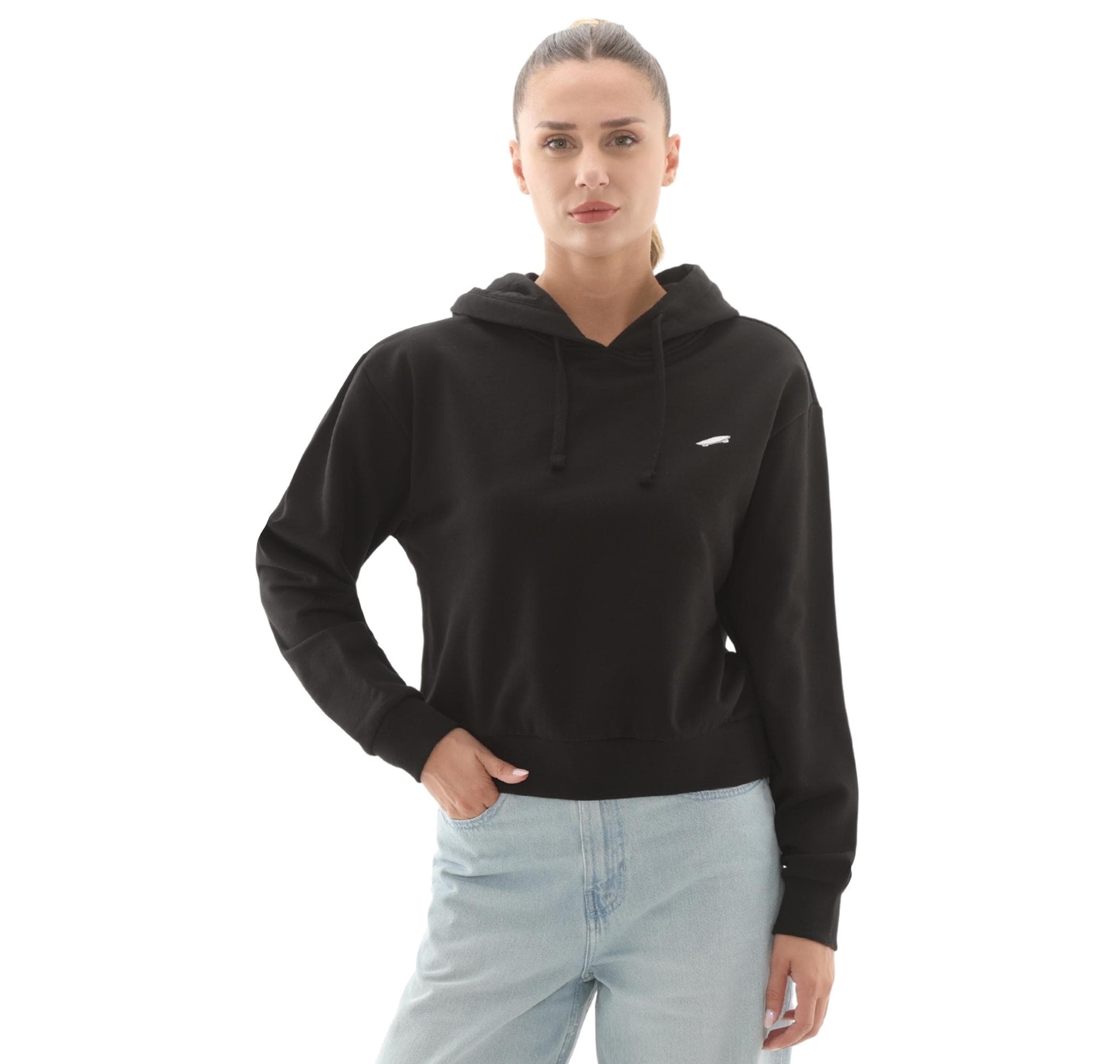 Vans Vans W Salton Rlx Ft Po Kadın Sweatshirt Siyah