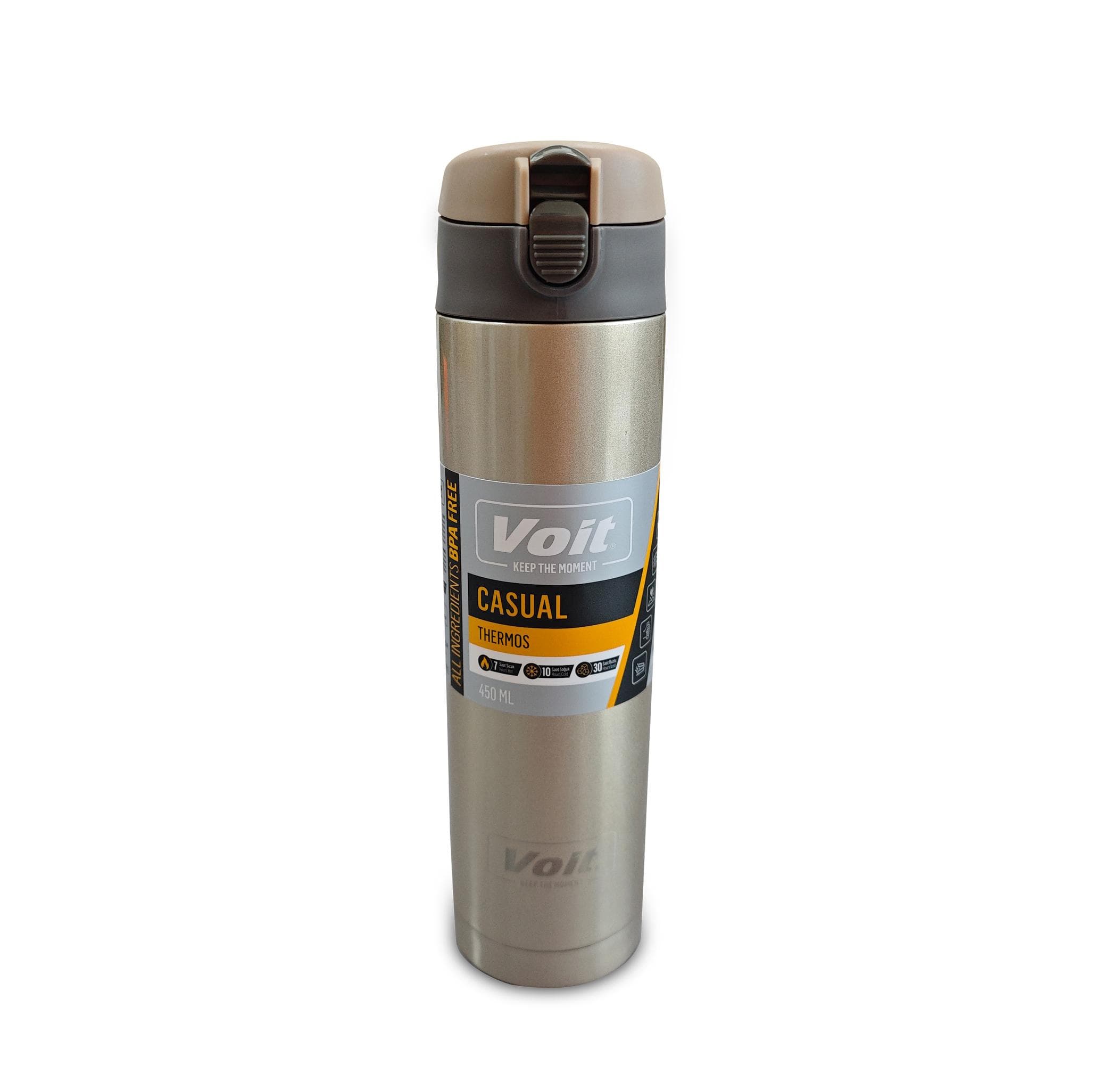 Voit Voit Casual Thermos 450Ml Termos Gri