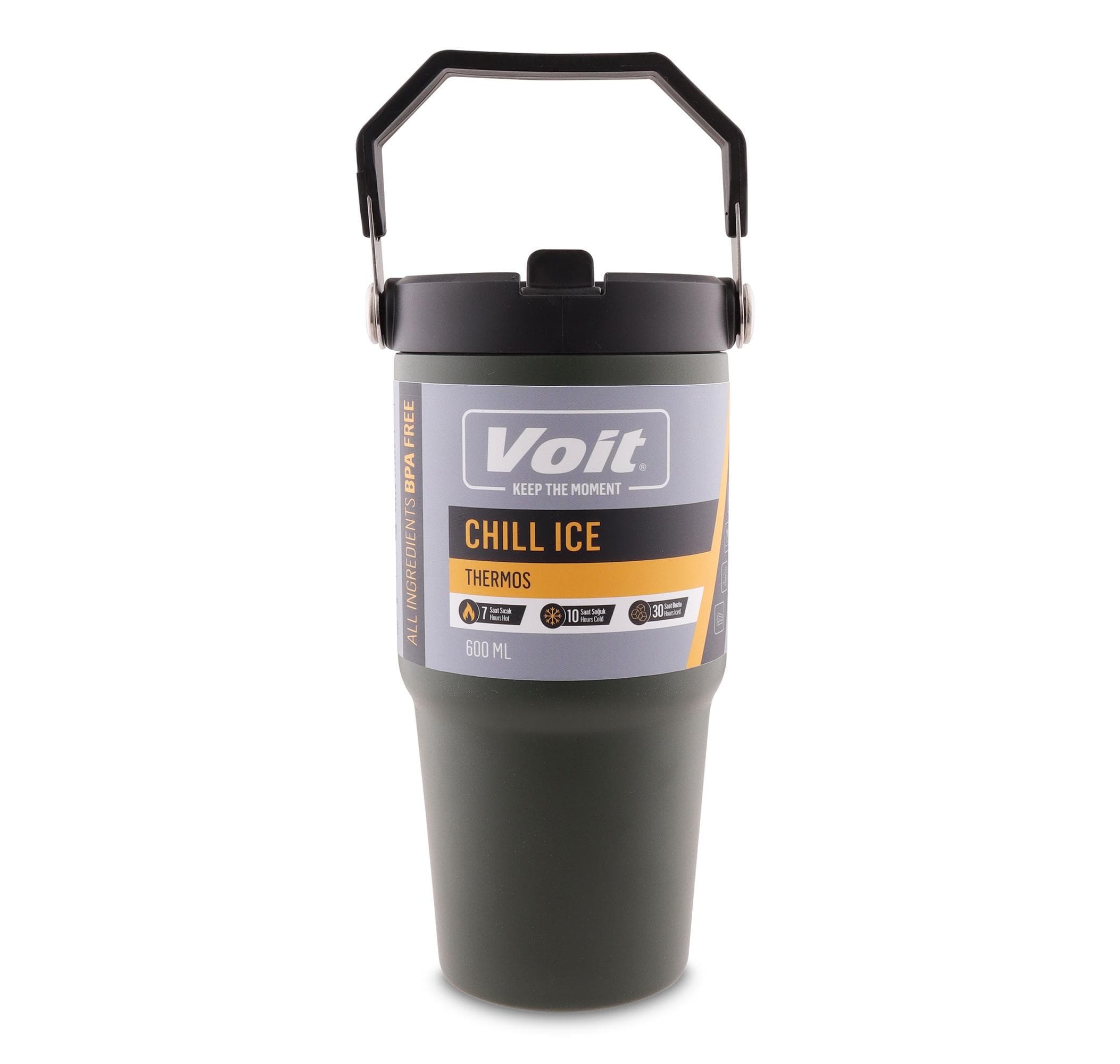 Voit Voit Chıll Ice Thermos 600Ml Termos Haki